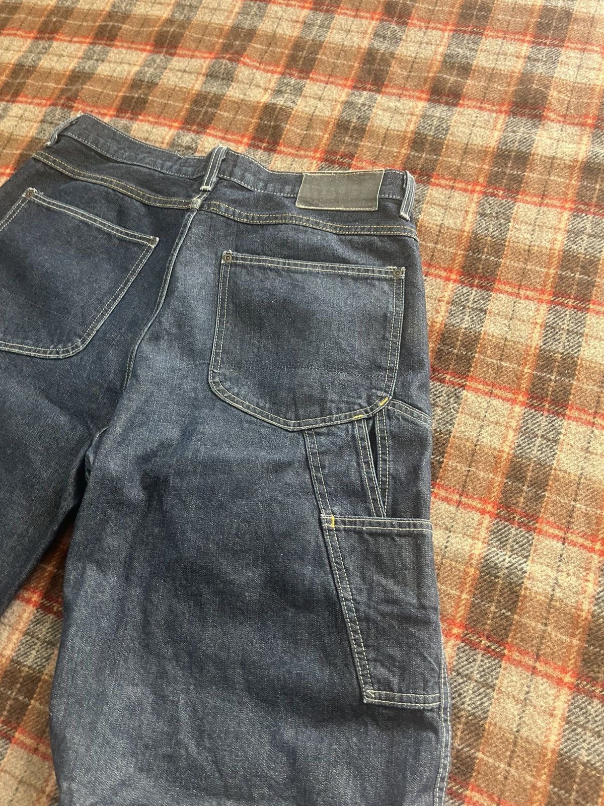 Nautica Y2K 2000’s Nautica Jeans Company Baggy Oversized Denim jorts Size US 35 - 9 Thumbnail