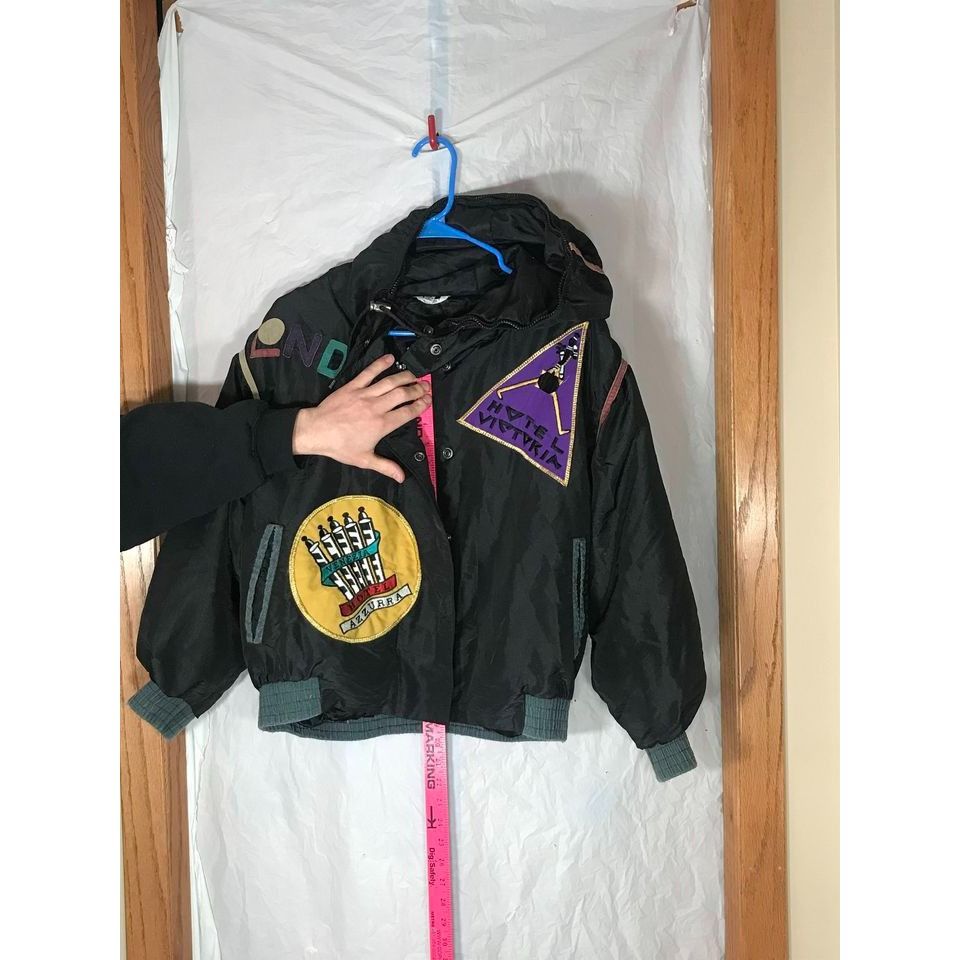 Vintage Vintage J. Percy Marvin Richards patch street jacket womens Size XS / US 0-2 / IT 36-38 - 3 Thumbnail