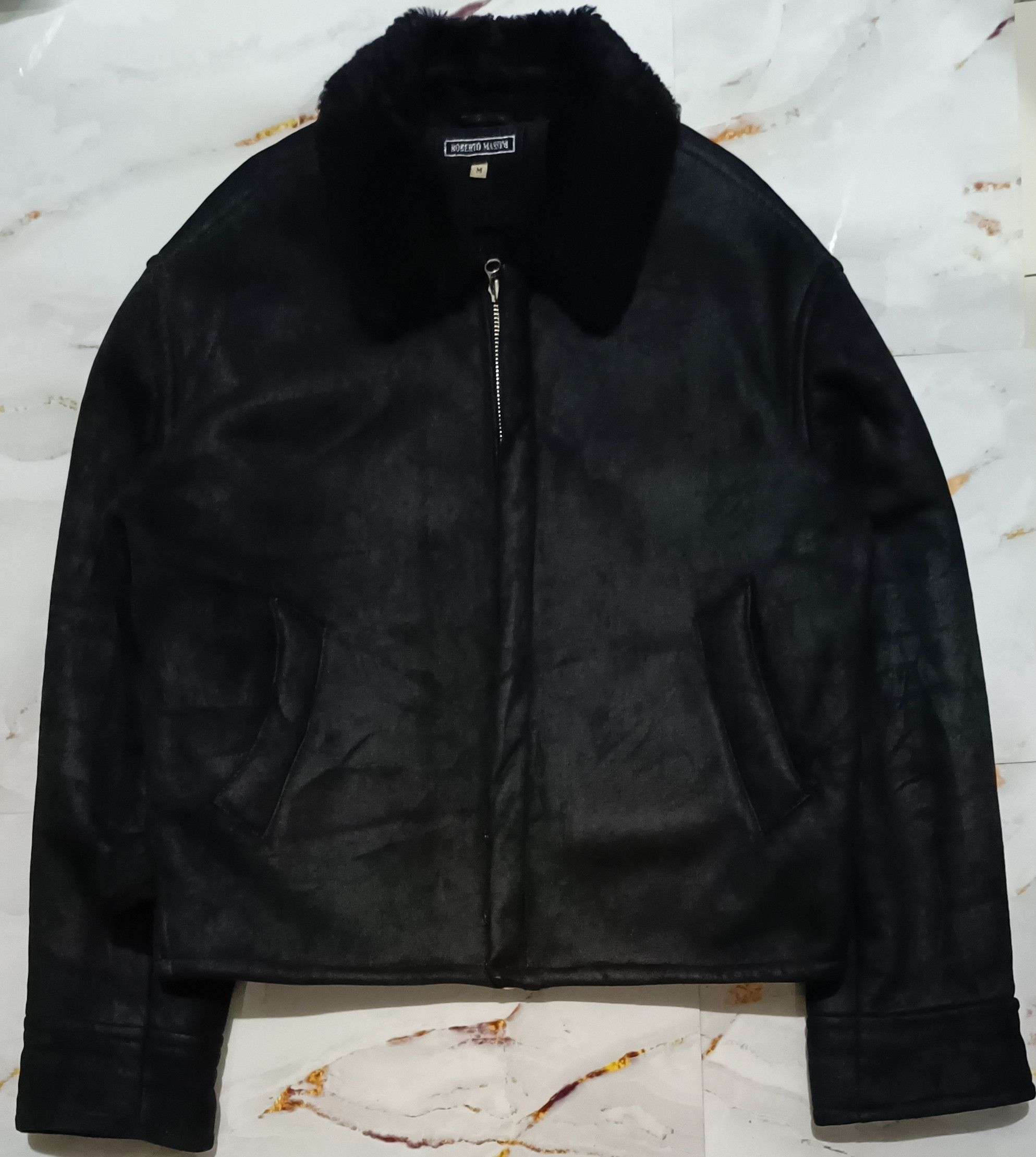 14th Addiction VTG B3 SHEARLING Flight JACKET LINING NUMBER NINE INSPIRE Size US M / EU 48-50 / 2 - 1 Thumbnail