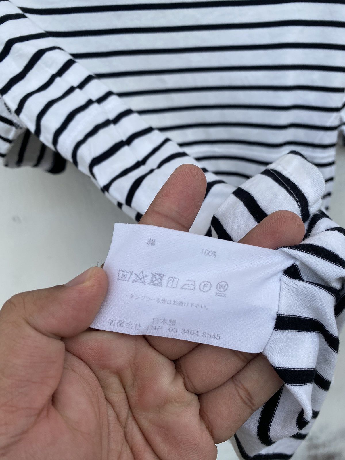 Nonnative Nonnative Japan Stripe Tees Size US M / EU 48-50 / 2 - 8 Thumbnail