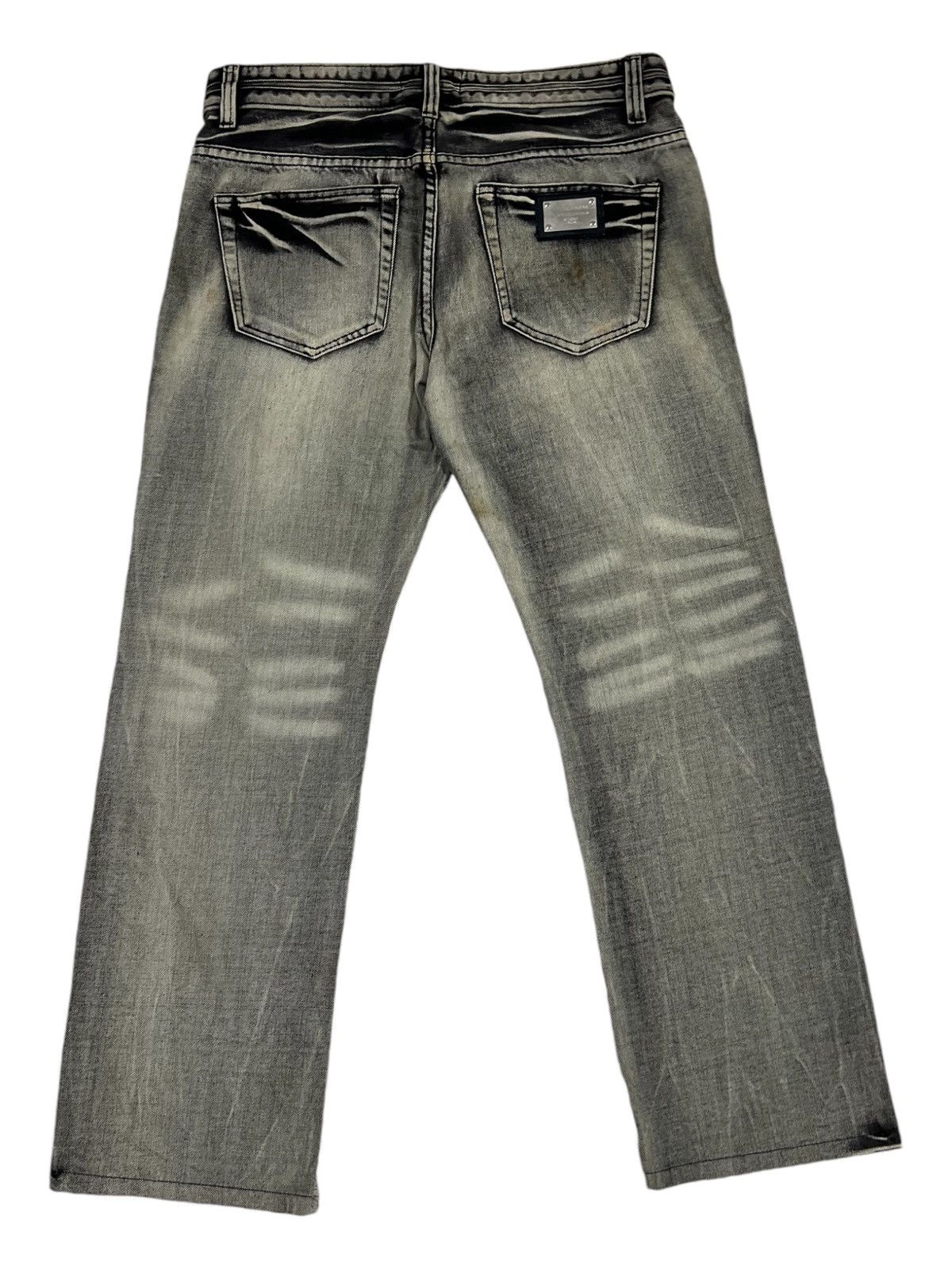 Dolce & Gabbana AW04 Dolce & Gabbana Beautiful Faded Wash Baggy Jeans Denim Size US 35 - 2 Thumbnail
