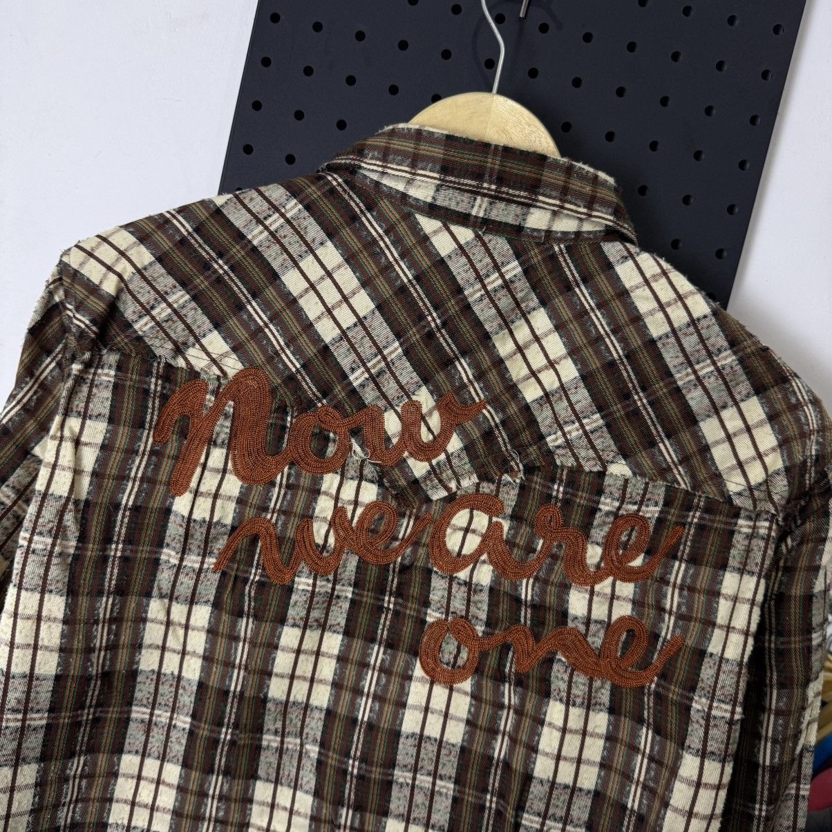 Katharine Hamnett London HAMNETT distressed star now shirt Size US L / EU 52-54 / 3 - 4 Thumbnail