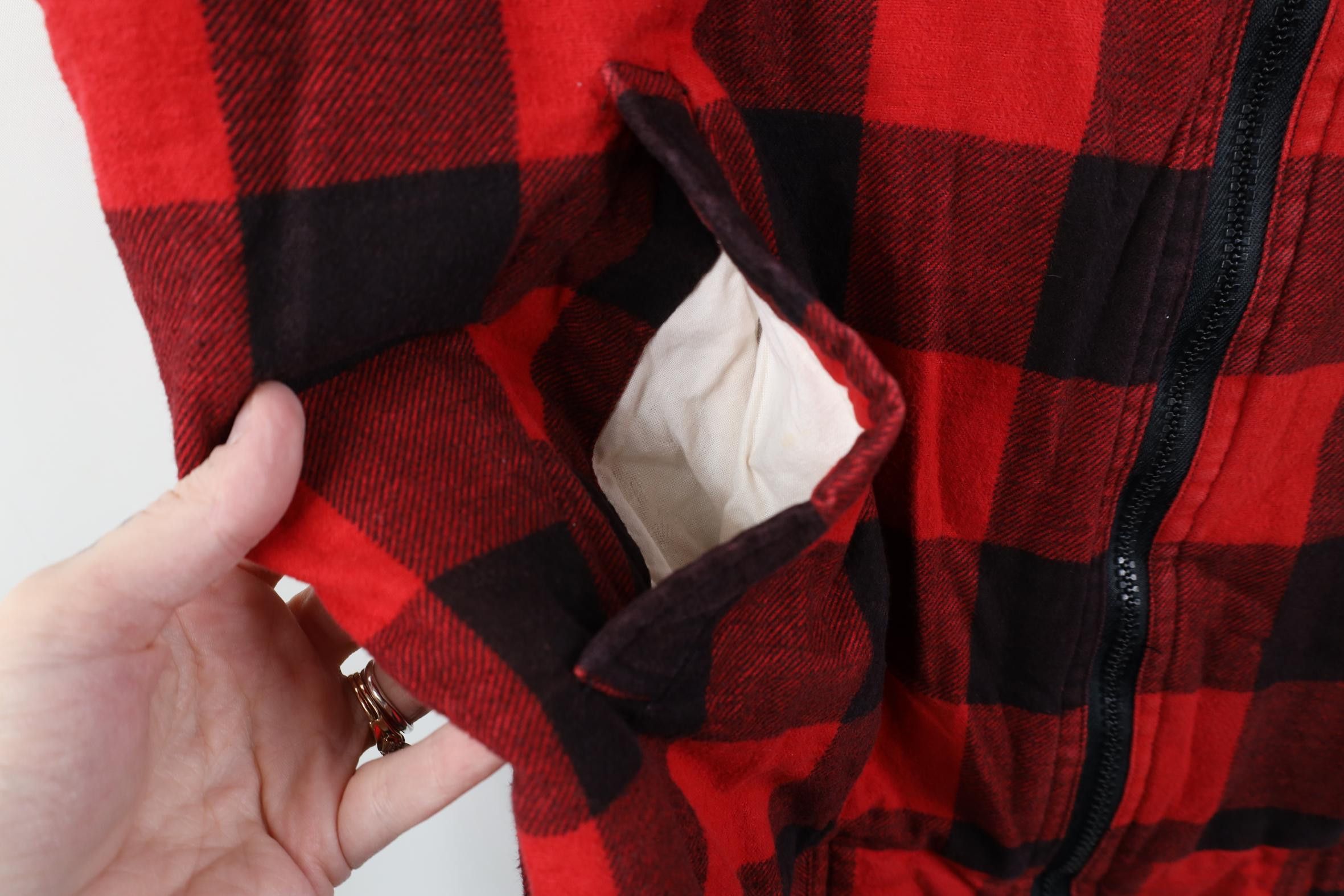 Vintage Vintage 90s Streetwear Puffer Vest Jacket Buffalo Plaid Size US M / EU 48-50 / 2 - 4 Thumbnail