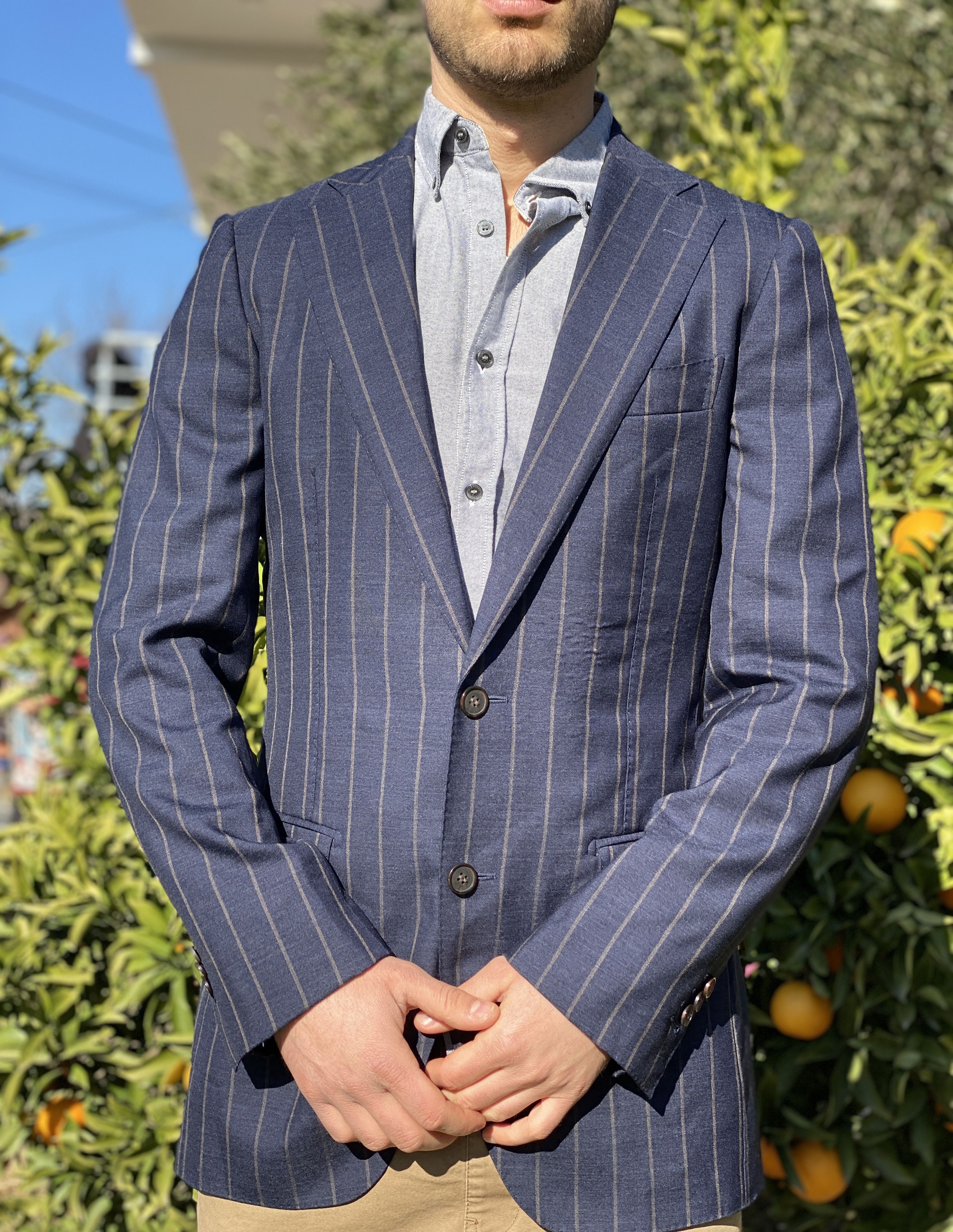 Suitsupply Suit Supply Vitale Barberis Canonico Lazio Suit Size 38 L 48 Size 38R - 1 Thumbnail