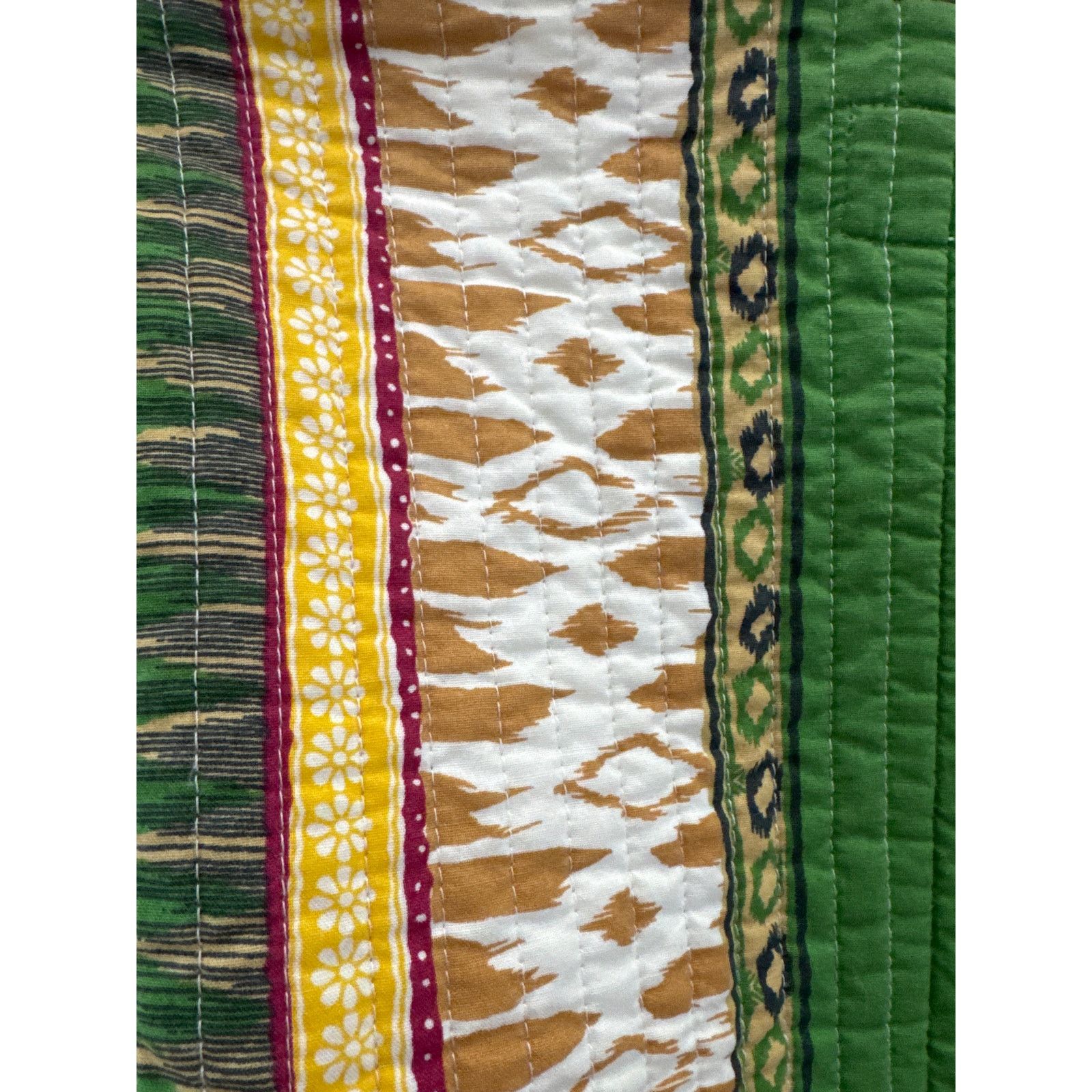 Other Cropped Boho chic quilted colorful fringed jacket x small Size XS / US 0-2 / IT 36-38 - 10 Thumbnail