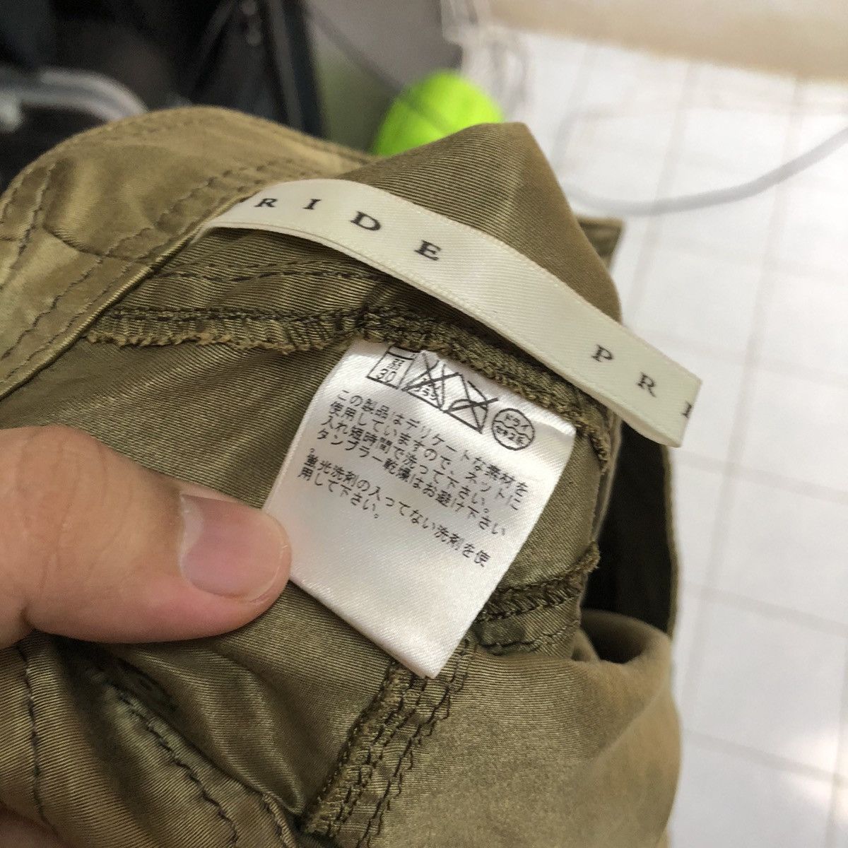 Japanese Brand Pride Brown Cargo utility Multipocket Pants #A2532 Size 27" / US 4 / IT 40 - 21 Thumbnail