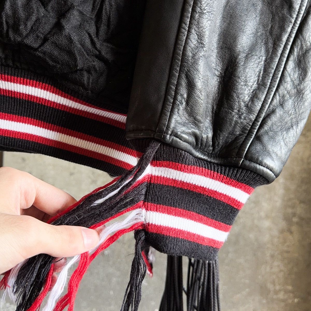 Facetasm FACETASM FW18 RUNWAY Tassel Varsity Jacket Size US XL / EU 56 / 4 - 9 Thumbnail