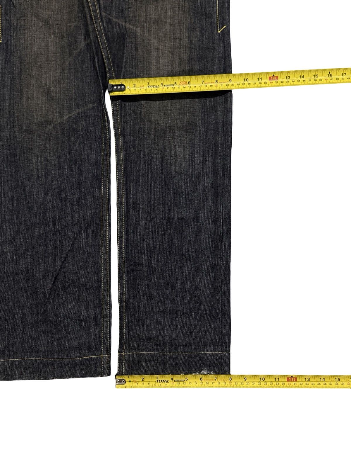 Levi's Vintage 00s Levi’s Black 521-00 Japanese Denim Jeans | W32 Size US 32 / EU 48 - 18 Thumbnail