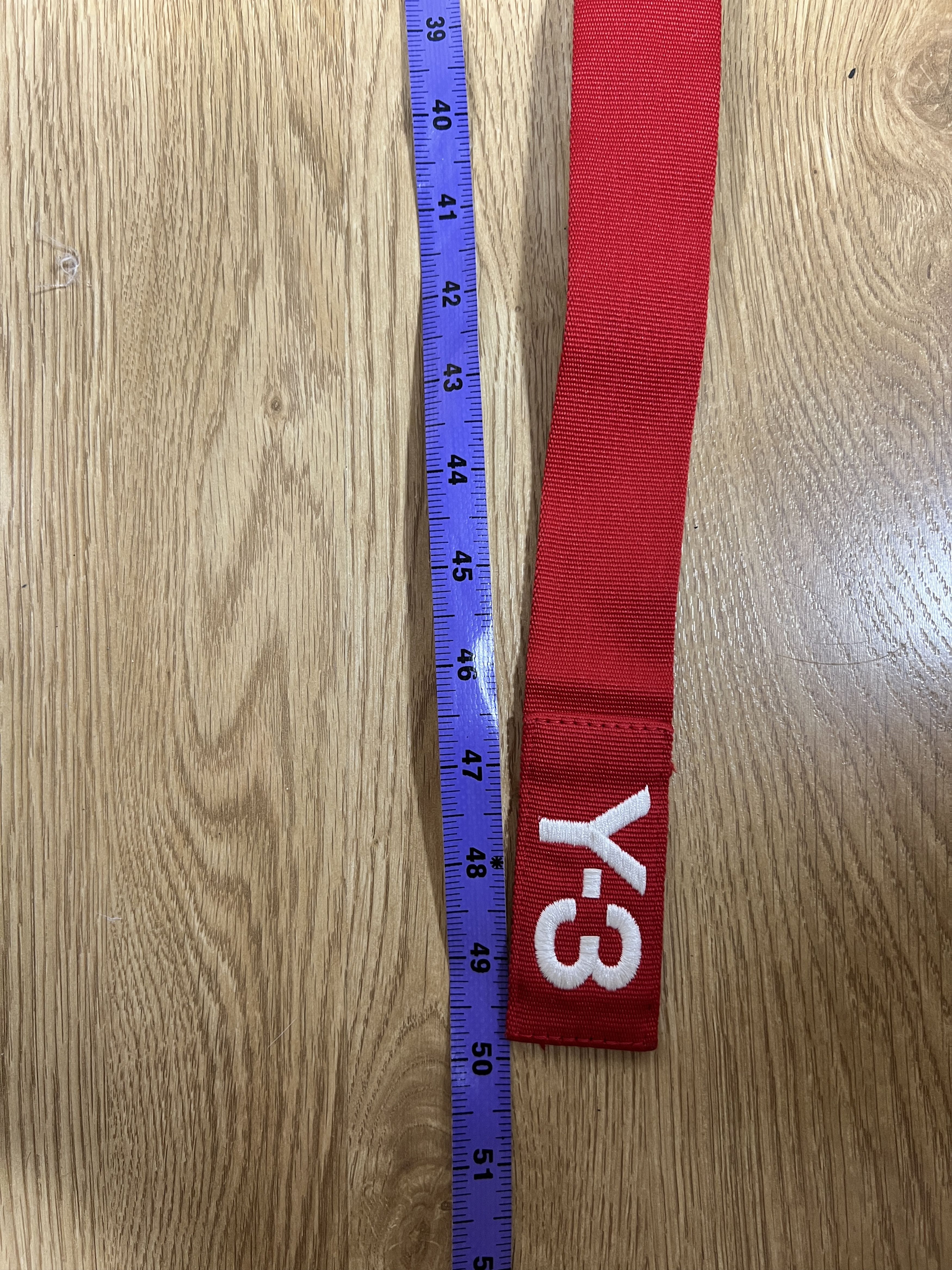 Y-3 VINTAGE Y-3 BELT RED Size ONE SIZE - 9 Thumbnail