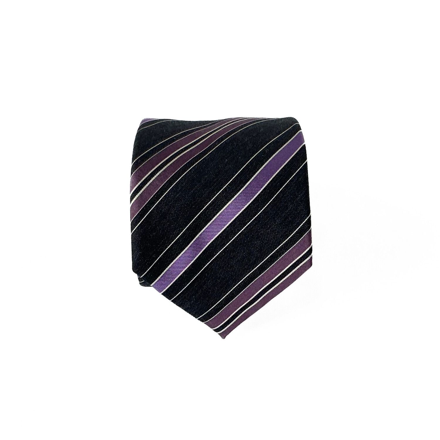 Brioni Brioni Striped Tie 3.75" Size ONE SIZE - 4 Thumbnail
