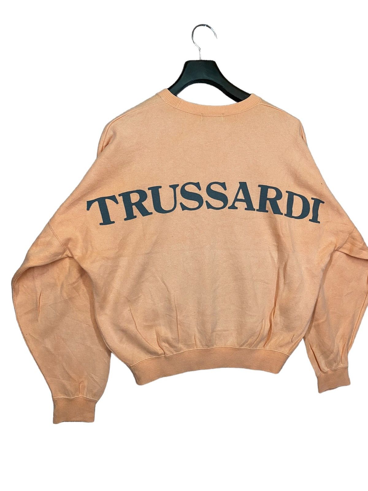 Trussardi × Vintage ‼️Vintage trussardi sweatshirt crewneck baggy style‼️ Size US XL / EU 56 / 4 - 2 Thumbnail