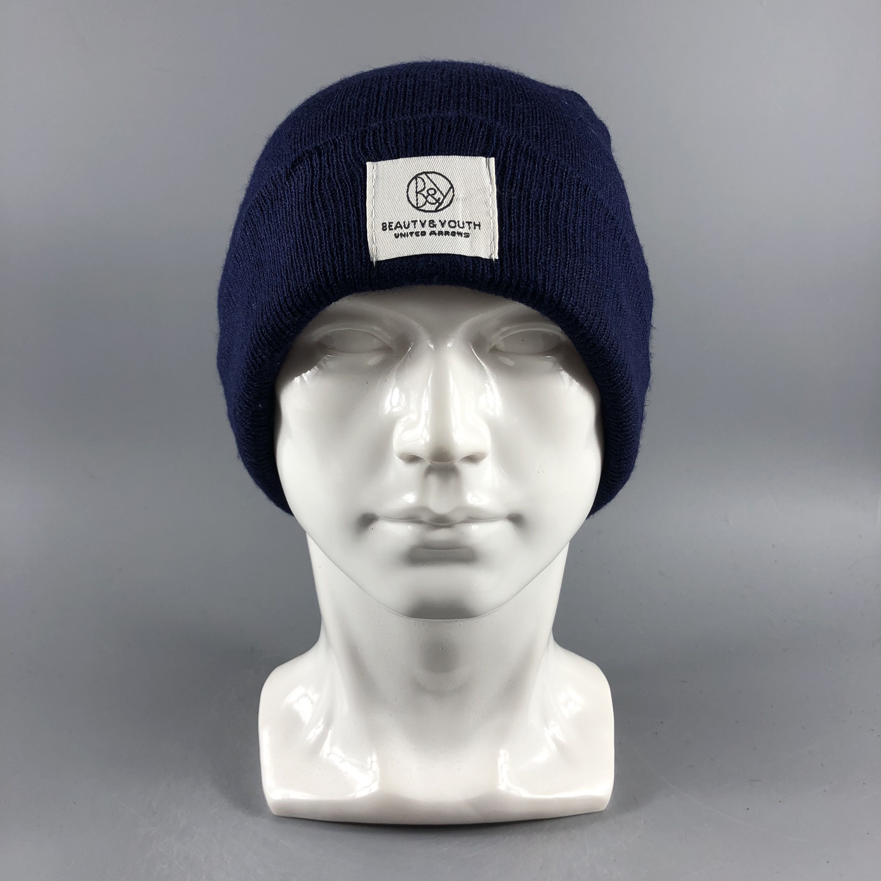 BEAUTY&YOUTH × Vintage Beauty & Youth Beanie Snow Hat Snow Cap -D430 Size ONE SIZE - 1 Thumbnail