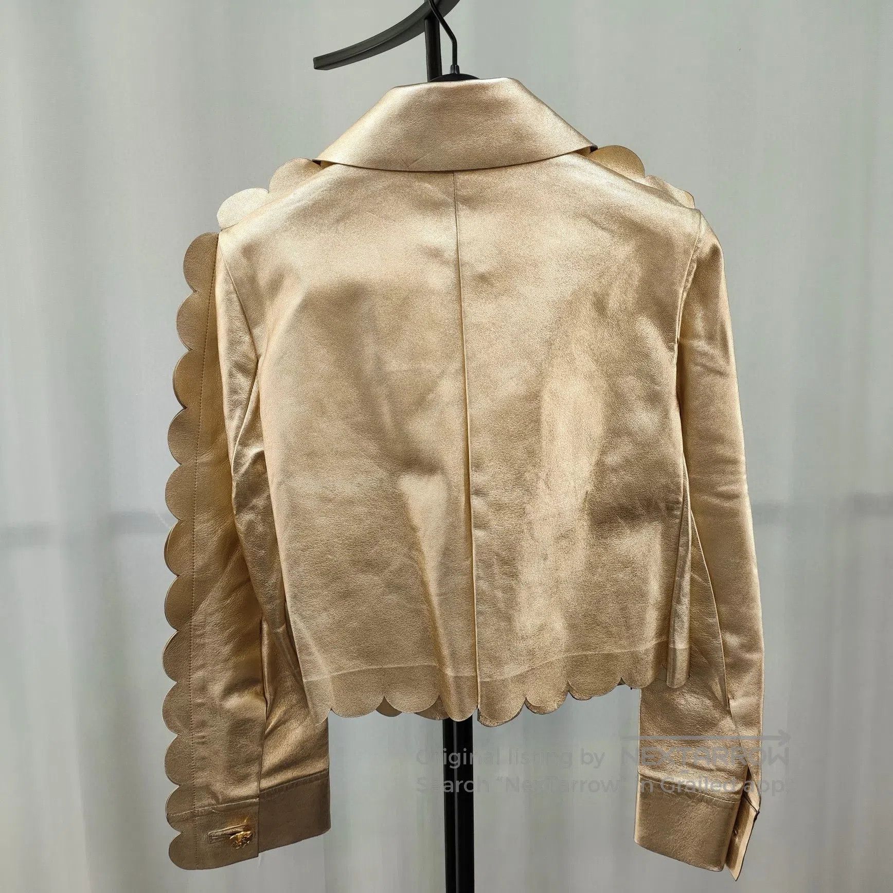 Fendi FENDI Gold Shimmer Jacket Size 38| Size XS / US 0-2 / IT 36-38 - 2 Thumbnail