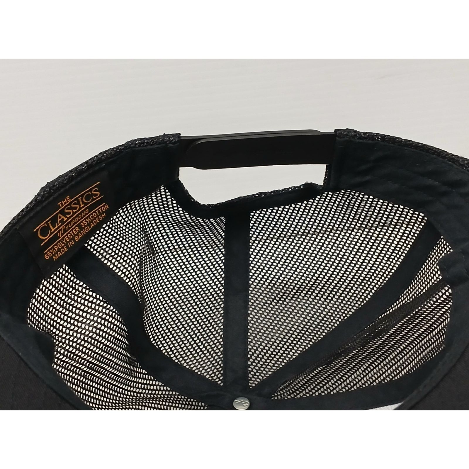 Other The Classics (OSFM) Black Mesh Snapback Hat/Cap Size ONE SIZE - 6 Thumbnail