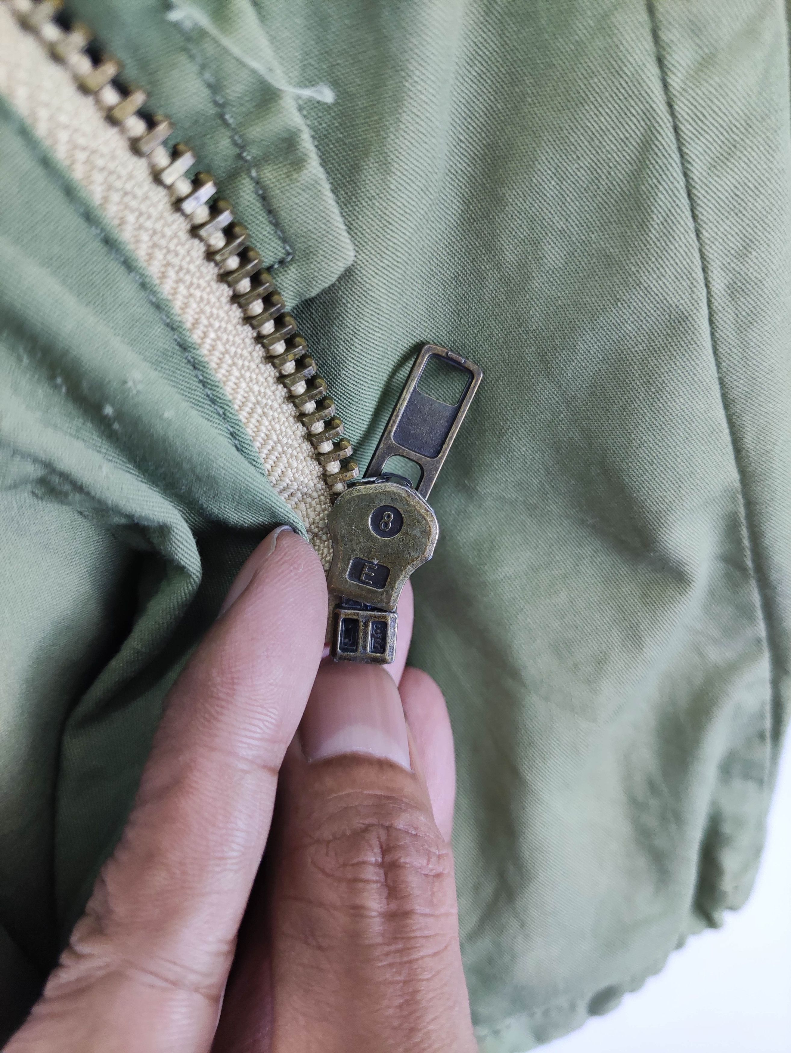 Japanese Brand Vintage M 65 Field Jacket Zipper Unbrand Size S / US 4 / IT 40 - 4 Thumbnail