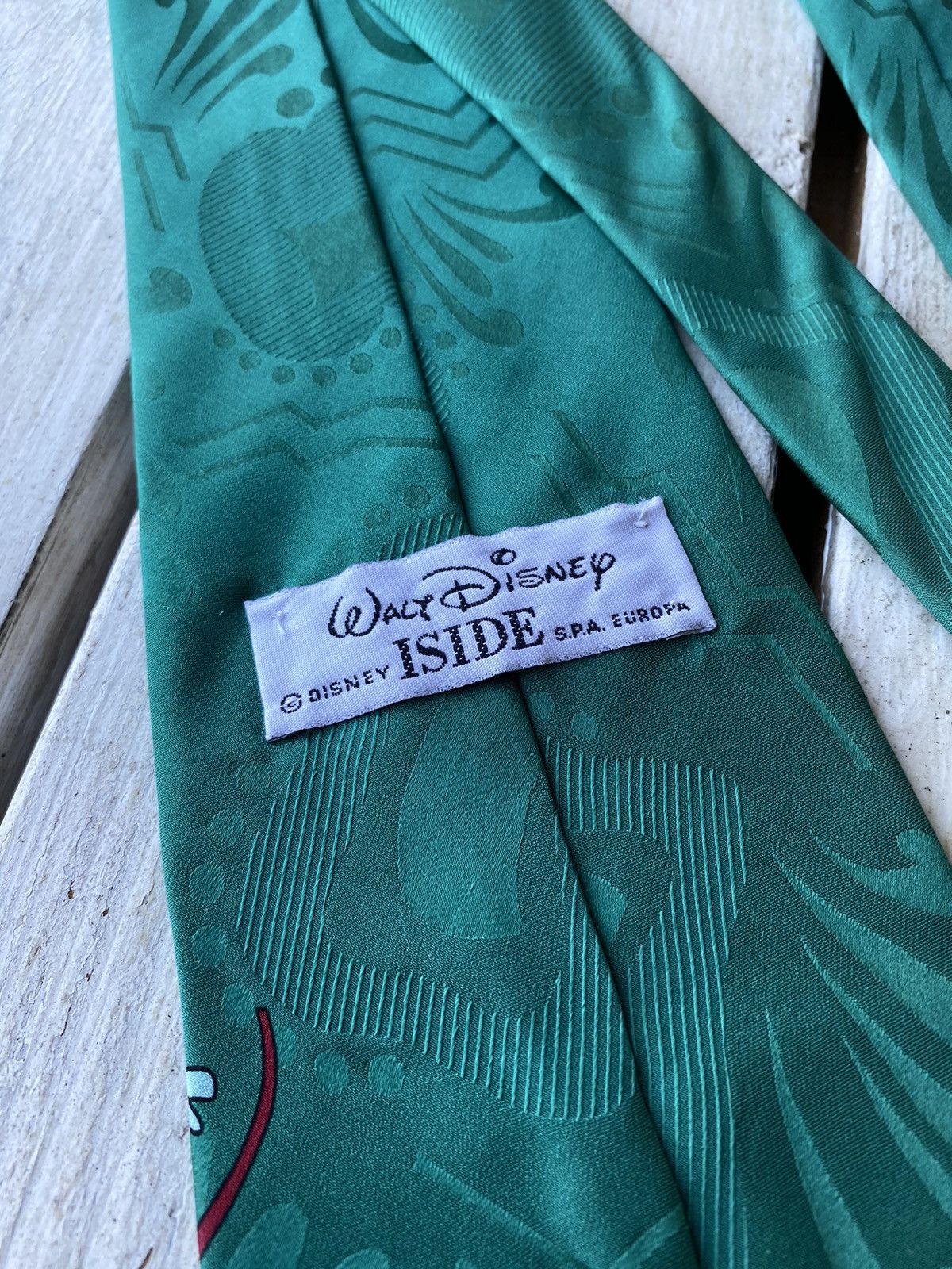 Cartoon Network × Disney × Vintage Vintage rare 1987 Duck Tales Disney Silk Necktie Size ONE SIZE - 8 Thumbnail