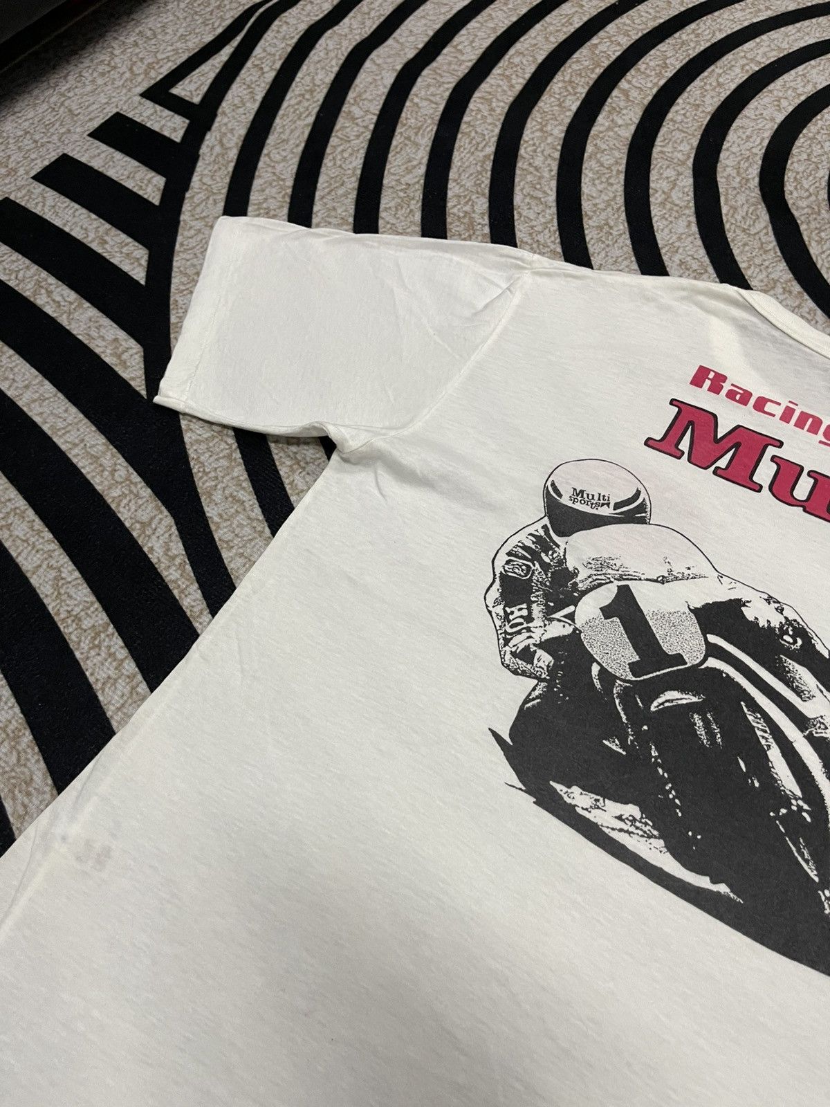 Japanese Brand 90s MULTI RACING TEAM GP MOTORS RARE DESIGN Size US S / EU 44-46 / 1 - 16 Thumbnail