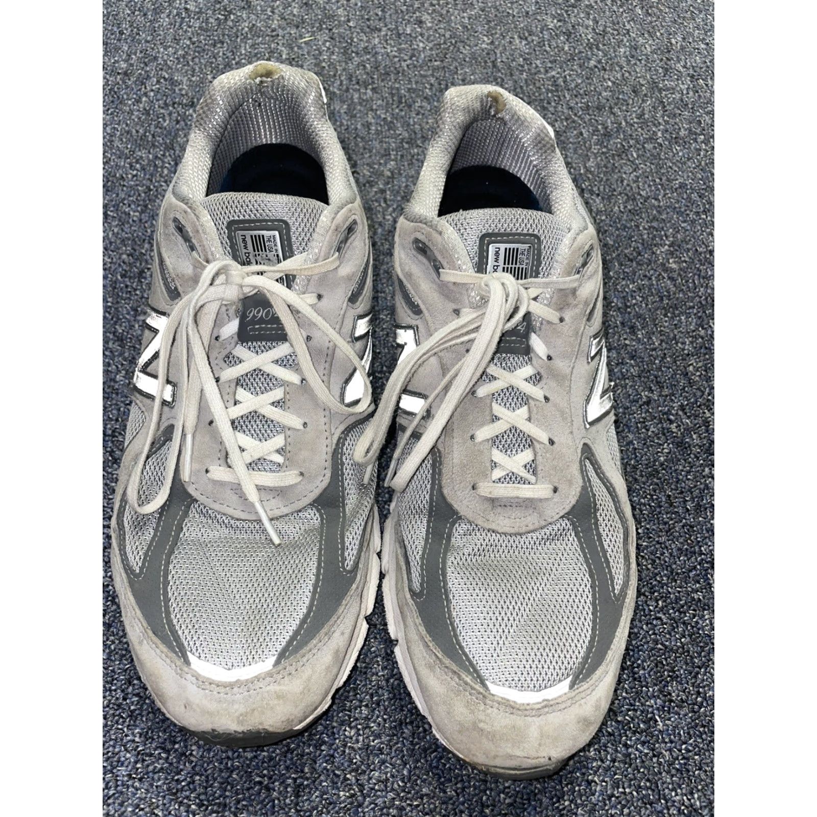 New Balance New Balance 990 V4 Sneakers USA Size 14 Mens Gray US 14 NB 990 Athletic Shoe Size US 14 / EU 47 - 2 Thumbnail