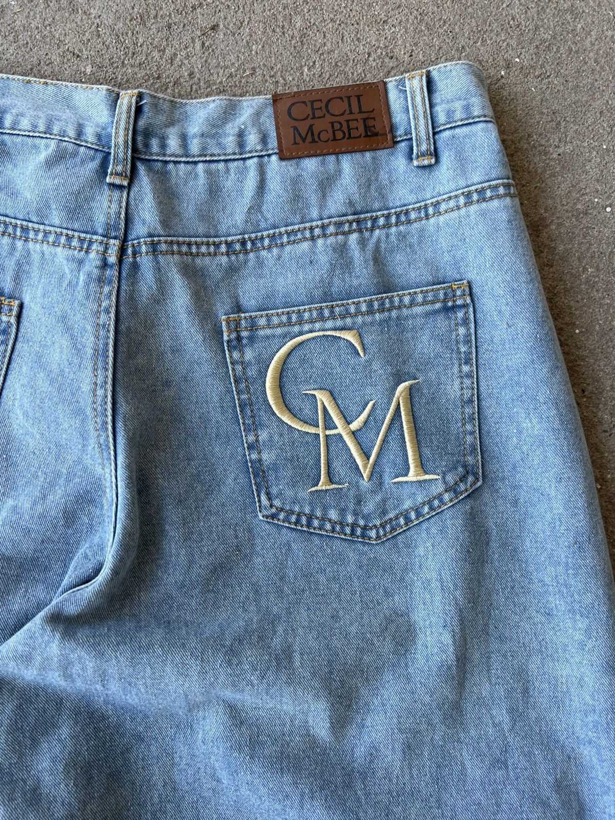 Vintage CECIL McBEE BAGGY WIDE LEG PANTS Size US 35 - 10 Thumbnail