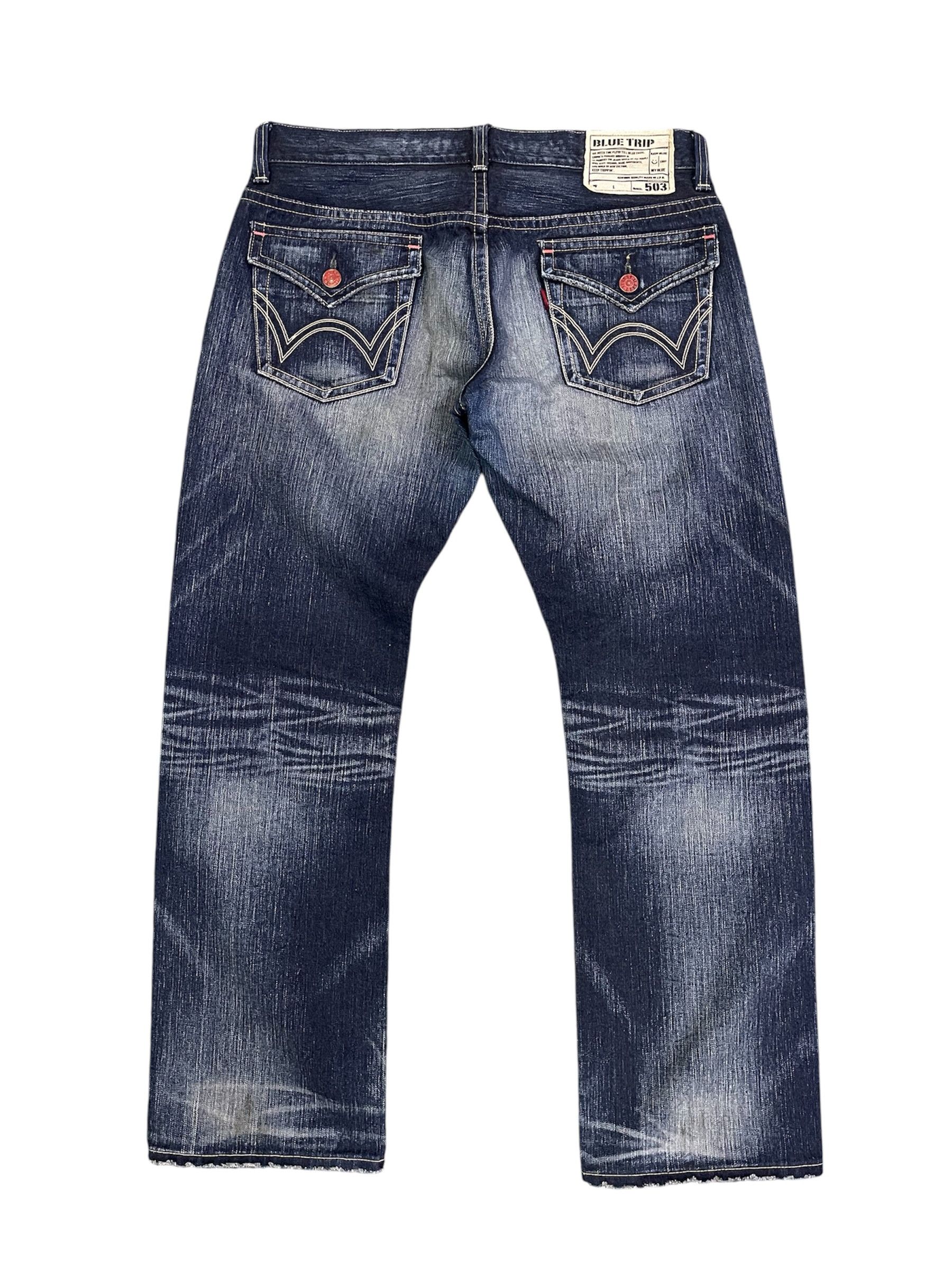 Edwin Edwin Blue Trip Slim Straight Denim Jeans Size US 36 / EU 52 - 2 Thumbnail