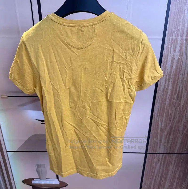 Fendi Fendi Summer Yellow Cotton Women's T-Shirt . Size L / US 10 / IT 46 - 2 Thumbnail