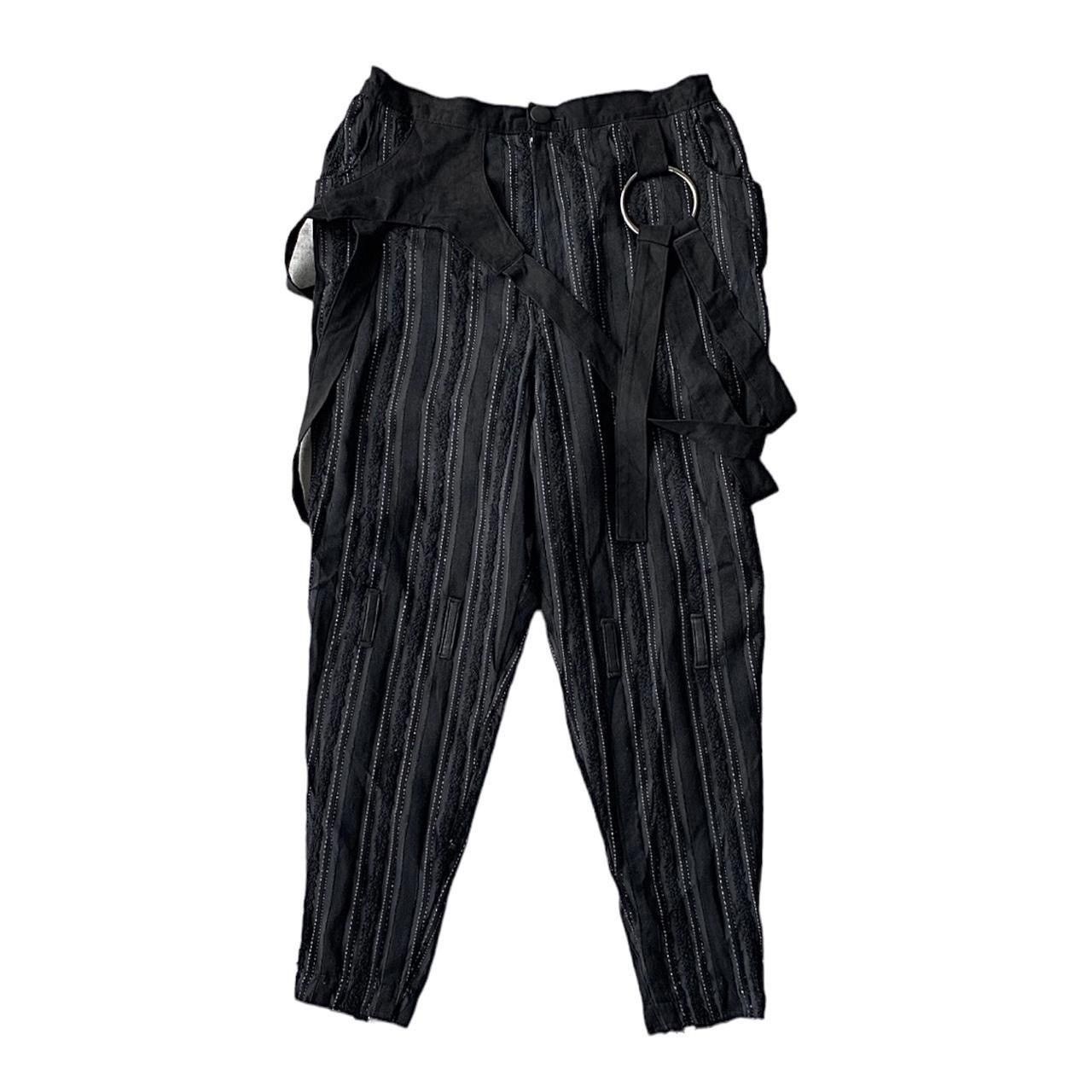 Japanese Brand Ambivalent bondage pinstripe pants Size US 28 / EU 44 - 3 Thumbnail