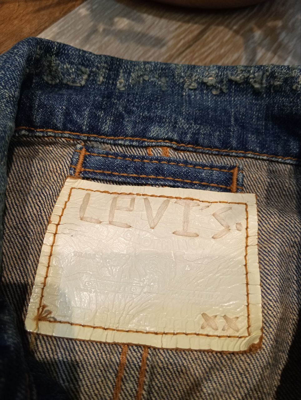 Levi's Vintage Clothing LEVI'S VINTAGE 70815 BLUE DENIM JACKET - SIZE M Size US M / EU 48-50 / 2 - 8 Thumbnail