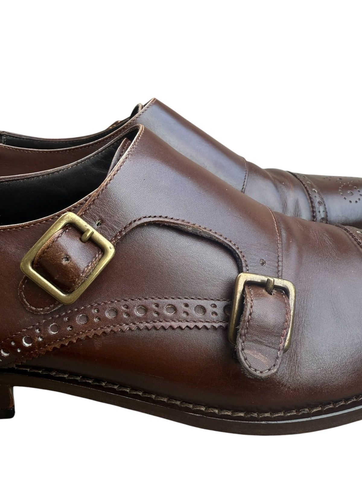 Bruno Magli Bruno Magli monk strap loafers Size US 11 / EU 44 - 5 Thumbnail