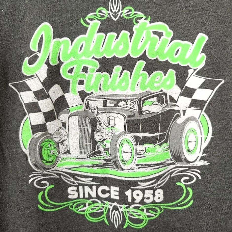 Next Level Hot Rod Car T Shirt Mens XL Gray Industrial Finishes Size US XL / EU 56 / 4 - 6 Thumbnail