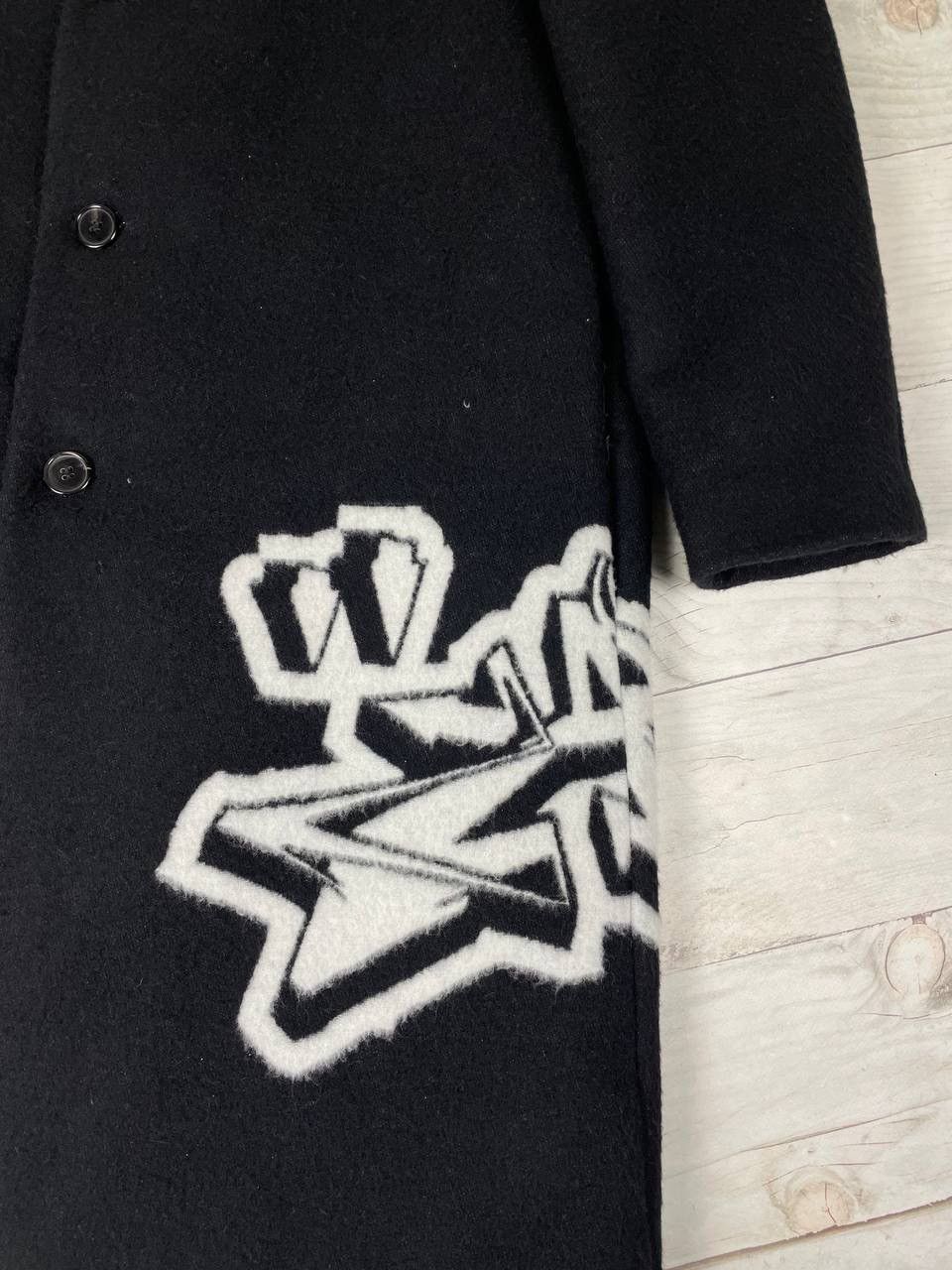 Off-White Off White Coat Wool Pattern Graffiti Size US M / EU 48-50 / 2 - 7 Thumbnail