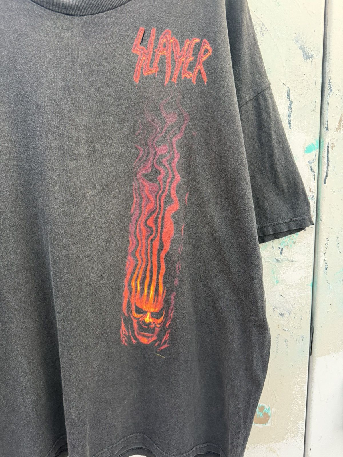 Vintage 1999 Slayer Diablous Tour Tee Size US XL / EU 56 / 4 - 3 Thumbnail