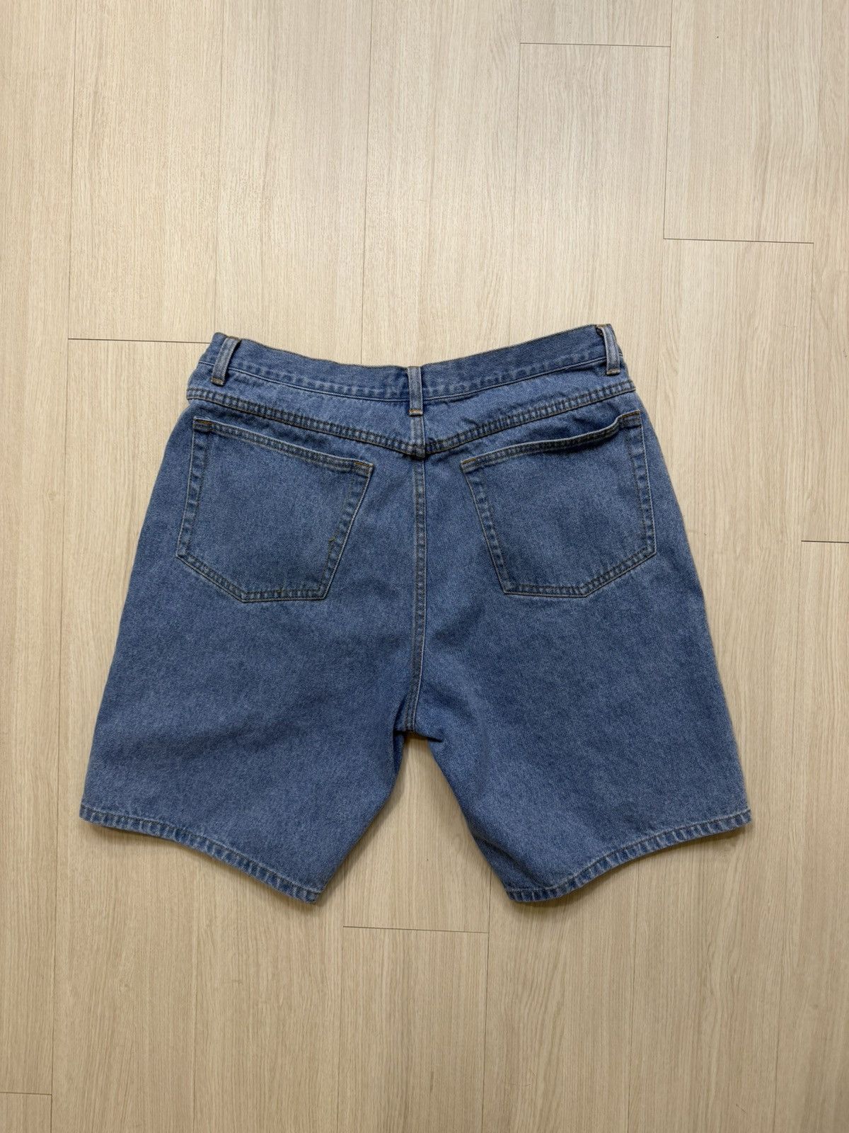 Other Vintage Great Land Light Wash Jean Shorts Size US 38 / EU 54 - 3 Thumbnail