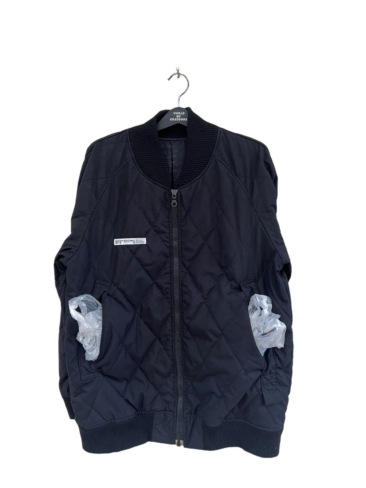 Vintage Vintage Savander Japan Quilted Oversize Puffer Bomber Jacket Size US L / EU 52-54 / 3 - 7 Thumbnail