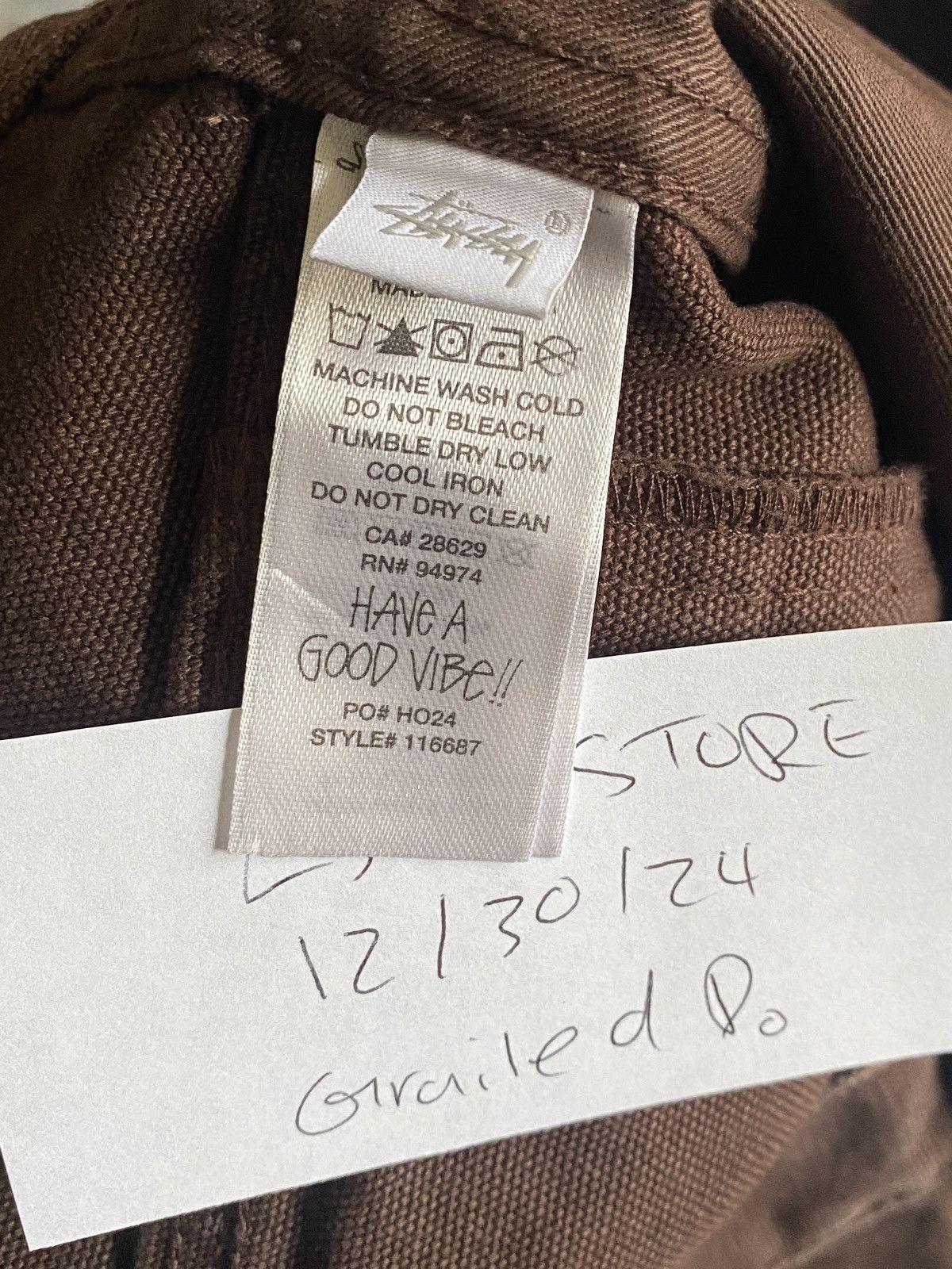 Stussy Stussy Trekking Pant Double Knee Coffee 32 Size US 32 / EU 48 - 7 Thumbnail