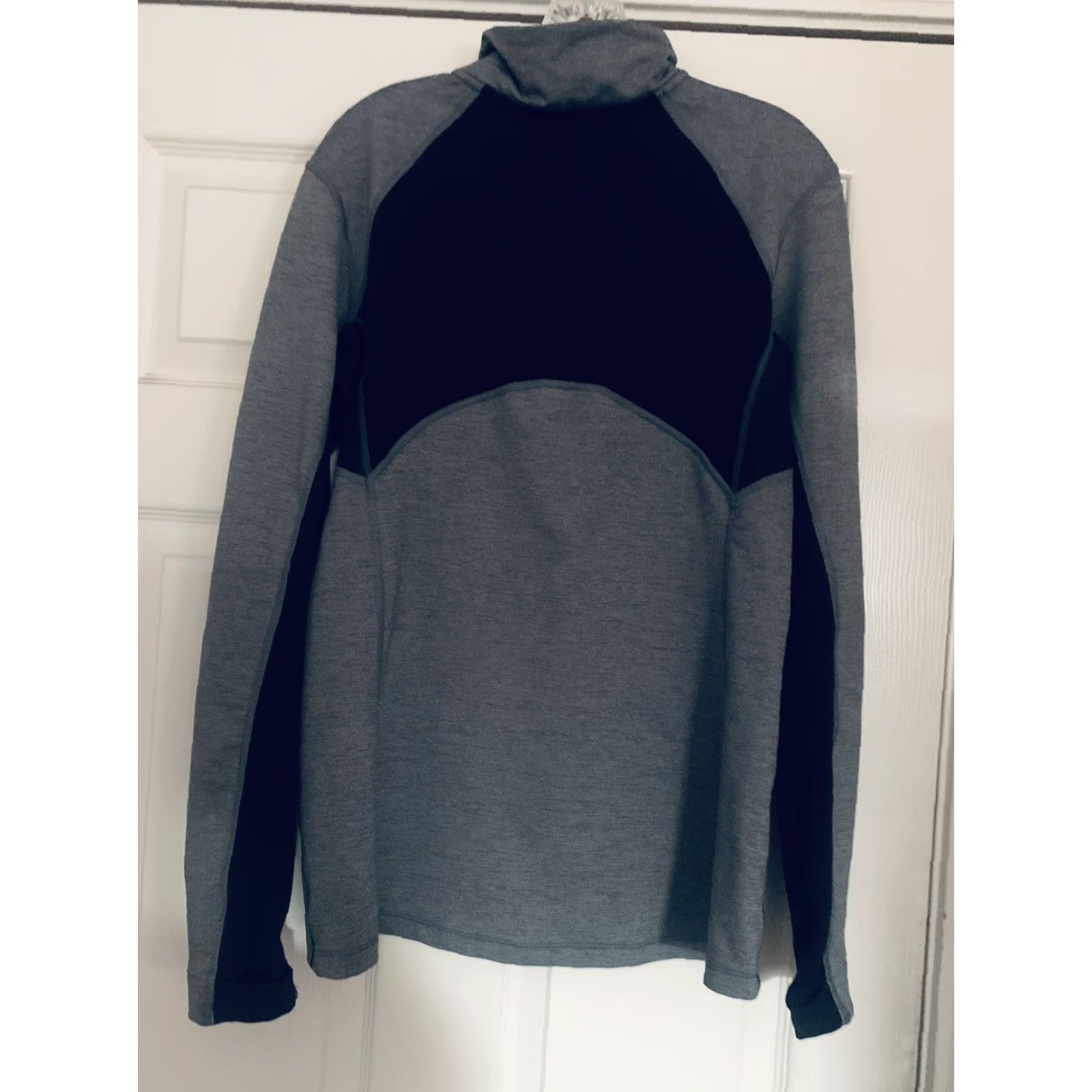 Nike WOMENS NIKE PRO HYPERWARM 1/2 ZIP LONG SLEEVE TRAINING TOP GREY 916972 SZ XL Size XL / US 12-14 / IT 48-50 - 5 Thumbnail