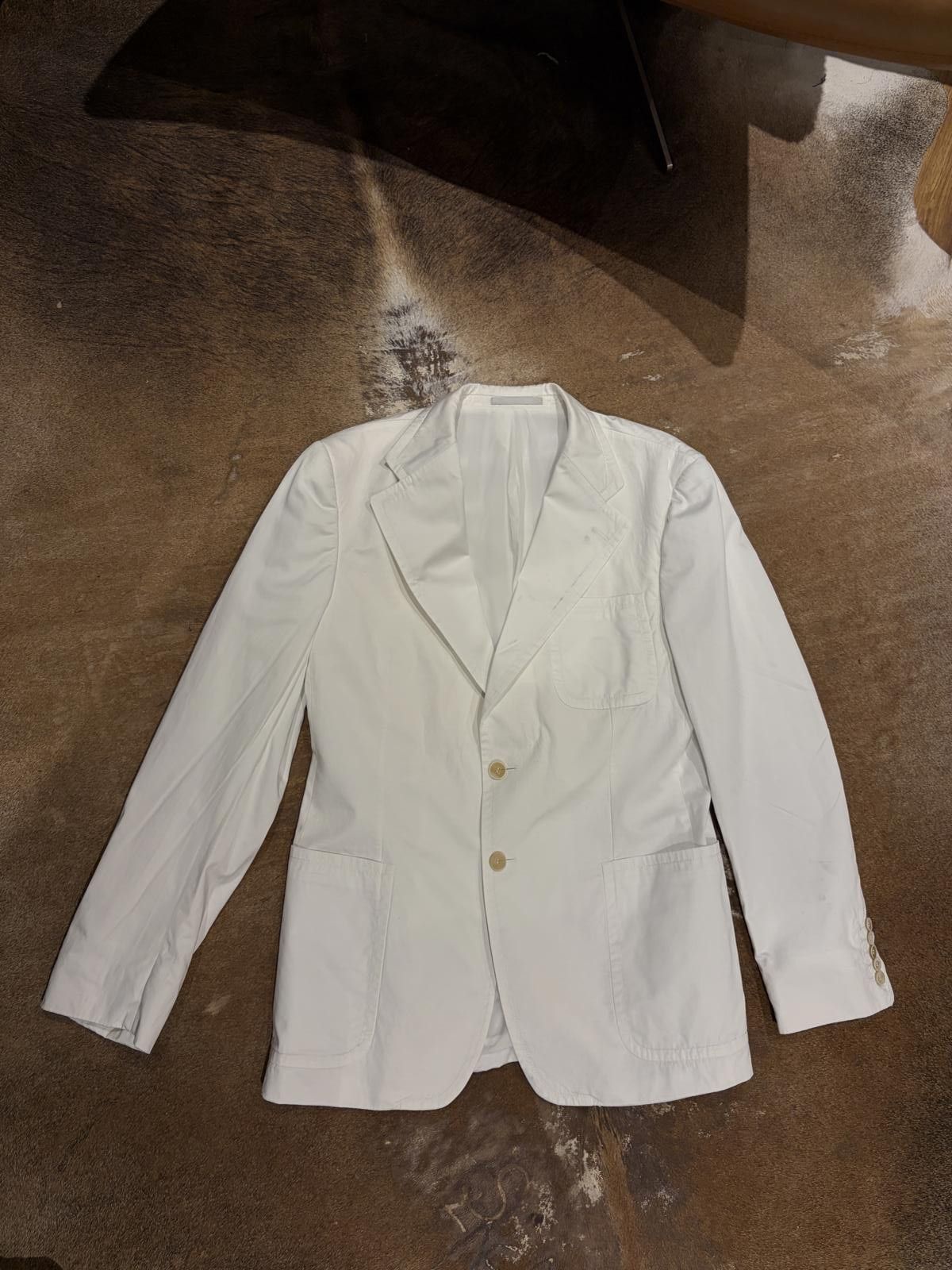 Gucci Gucci Single-Breasted Cotton Blazer Size 42R - 1 Thumbnail
