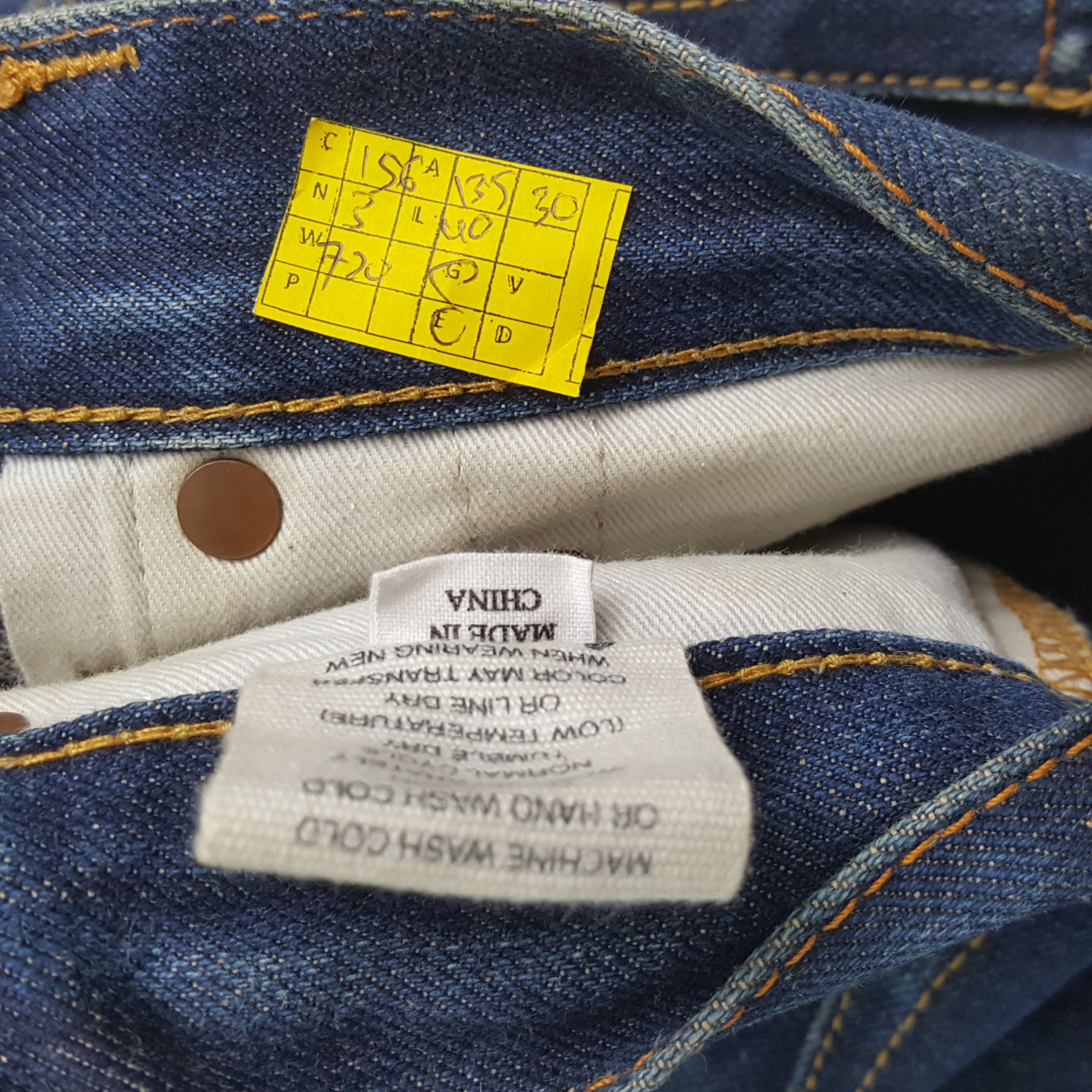 Evisu × Japanese Brand × Vintage Vintage EVISU Japanese Brand Daicock Style Jeans Size US 27 - 14 Thumbnail