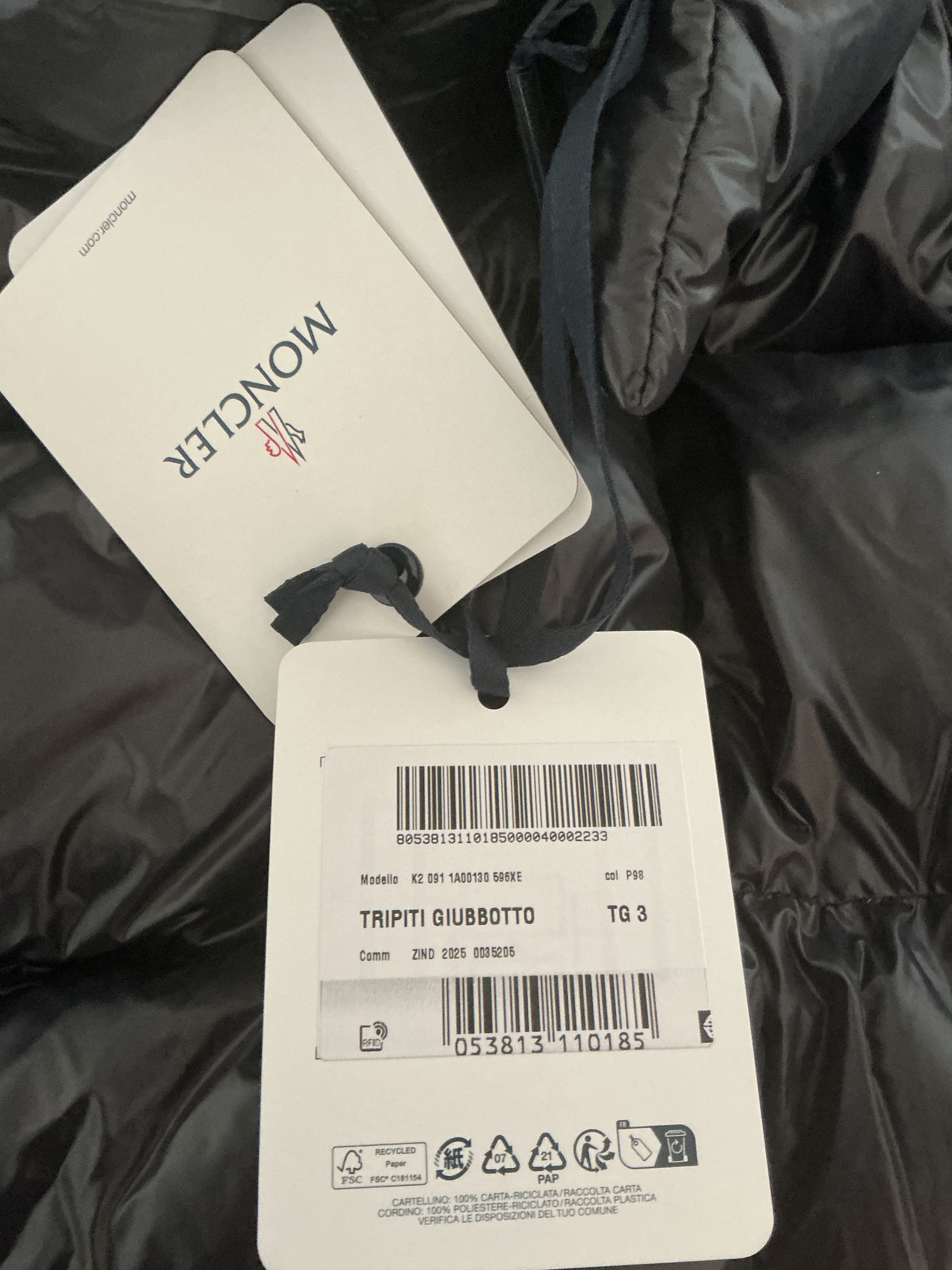 Moncler Mocler coat Size US L / EU 52-54 / 3 - 6 Thumbnail