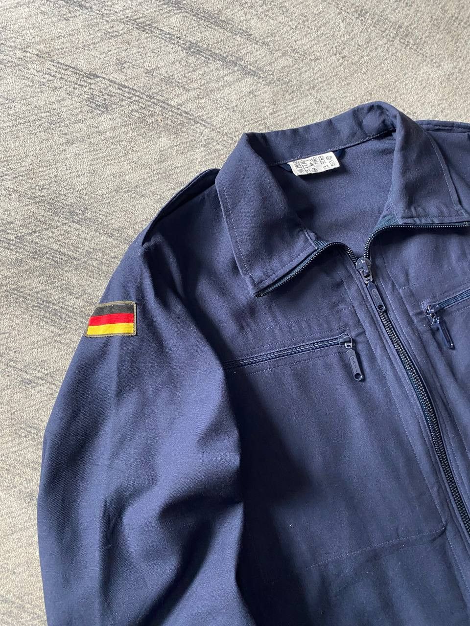 Vintage Rare Vintage 80s German Army Deck Jacket Size US S / EU 44-46 / 1 - 4 Thumbnail