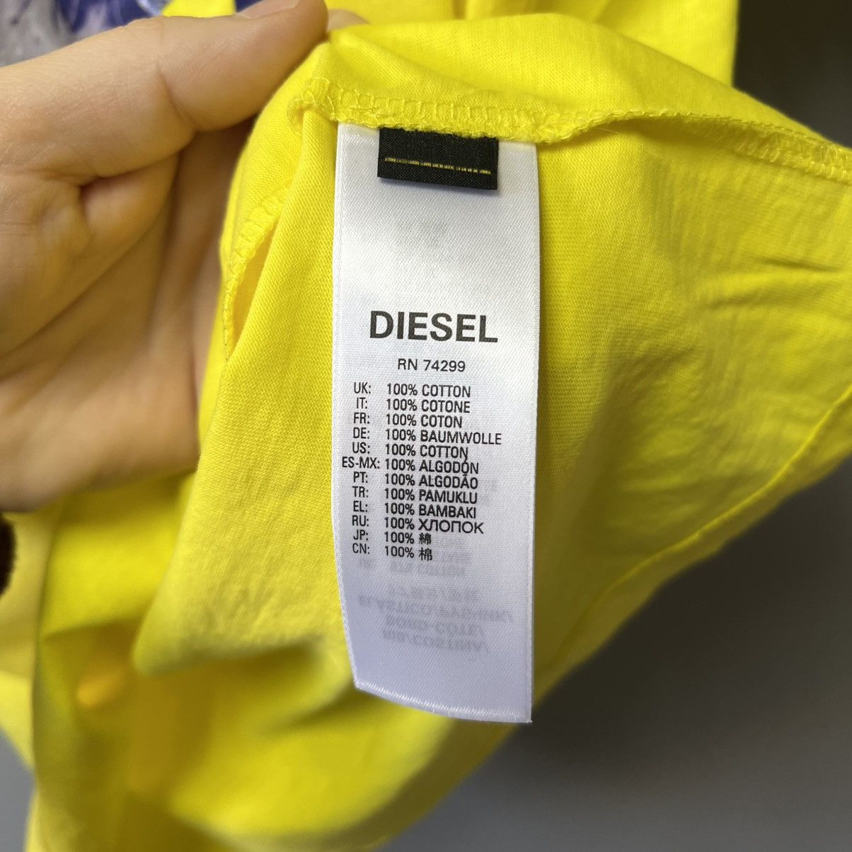 Diesel Diesel Big Logo T shirt tee y2k Size US S / EU 44-46 / 1 - 15 Thumbnail