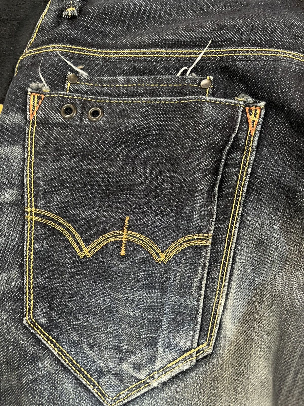 Beauty Beast × Edwin × Japanese Brand Vintage Edwin E-function Curve Leg Denim Size US 29 - 11 Thumbnail