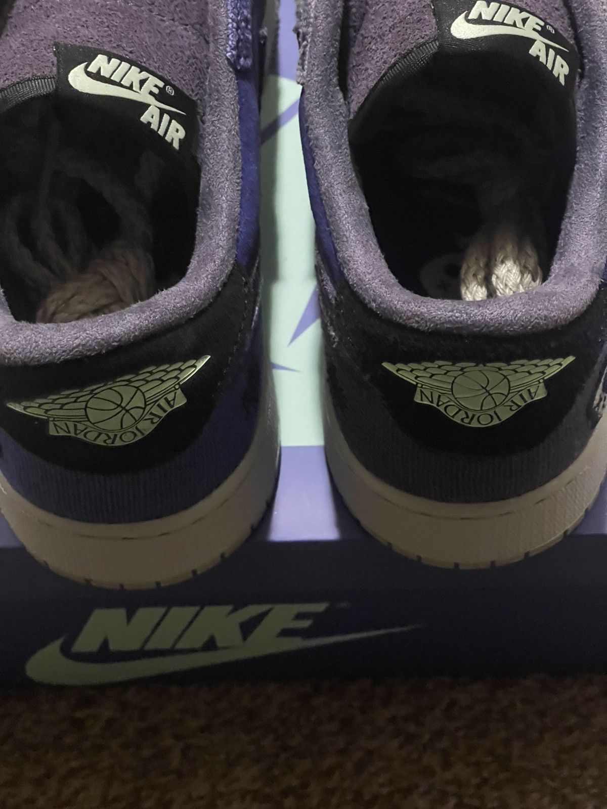 Nike *New* ZW x Nike Air Jordan 1 Low Retro OG Voodoo Alternate Size US 7 / EU 40 - 4 Thumbnail