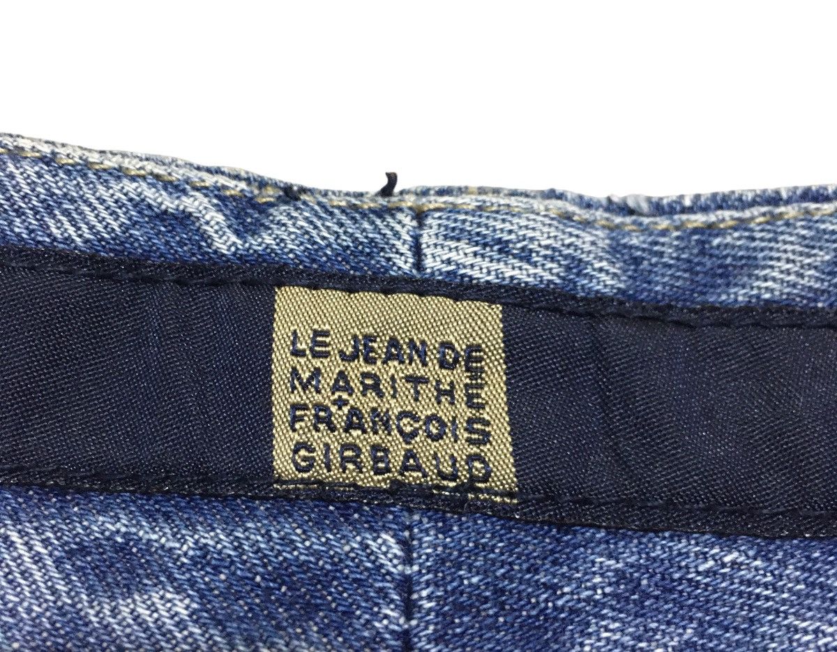 If Six Was Nine Very Rare Vintage Marithe Francois Girbaud Short Jeans 1990s Size US 36 / EU 52 - 6 Thumbnail