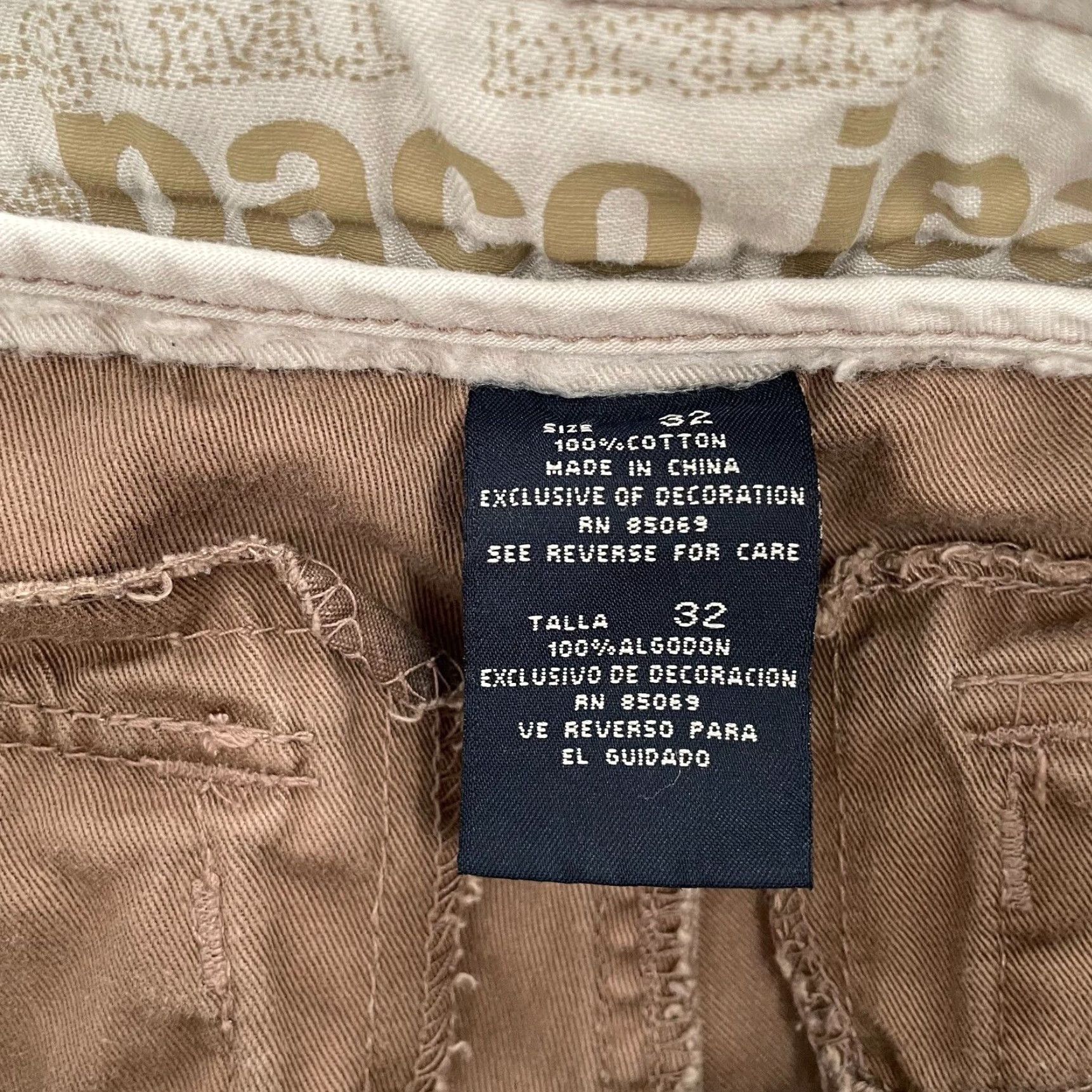 Vintage VINTAGE PACO Men Cargo Shorts 32 Brown Green Camo Cotton Drawstring Pockets Logo Casual Size US 32 / EU 48 - 5 Thumbnail