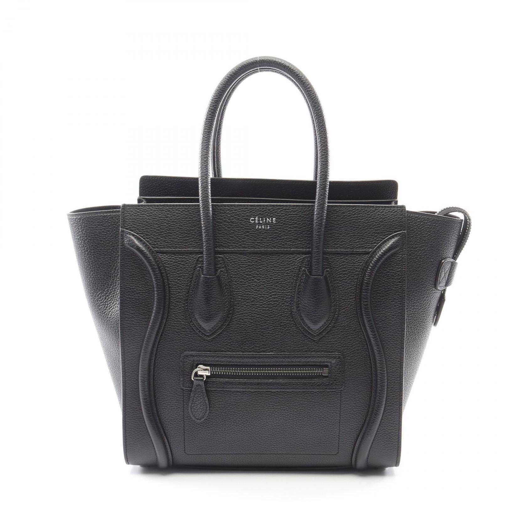 Celine Celine Celine Luggage Micro Shopper Leather Tote Bag Leather Tote Bag DUTY FREE for USA Size ONE SIZE - 1 Thumbnail