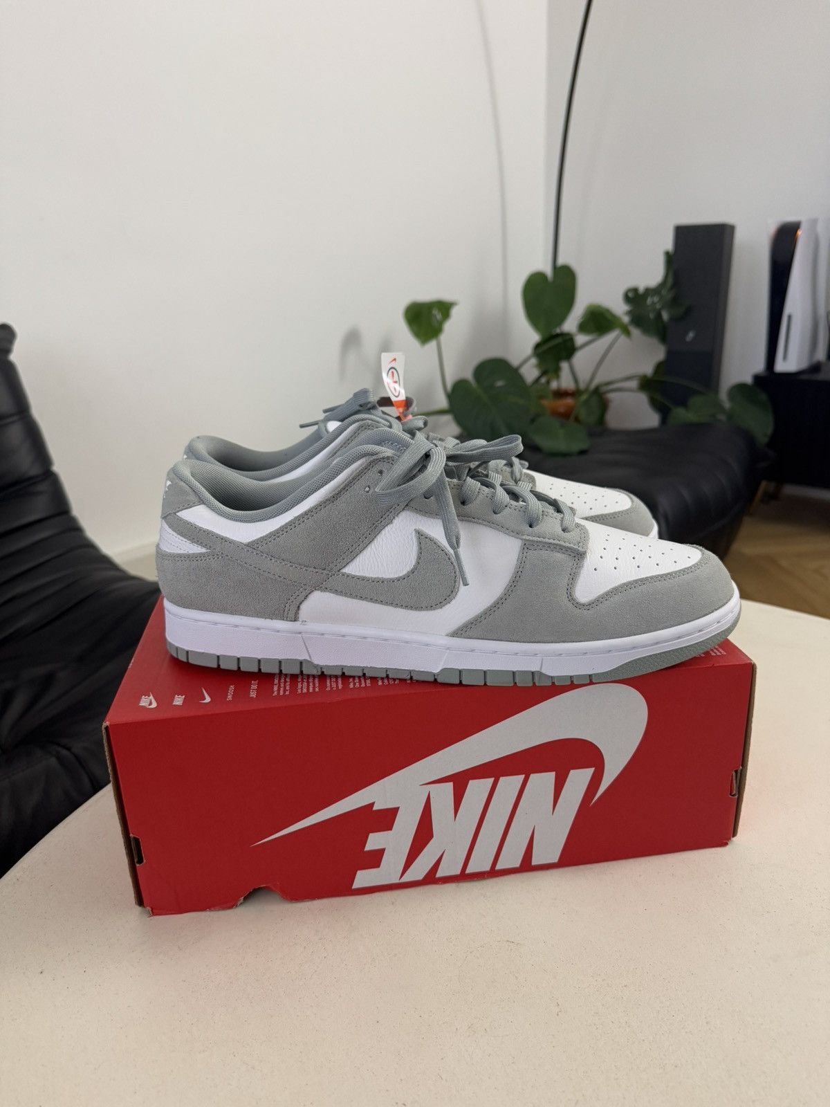 Nike RARE BIG SIZE 15US Nike Dunk Low Retro SE Sneakers Hype Grey Size US 15 / EU 48 - 1 Thumbnail