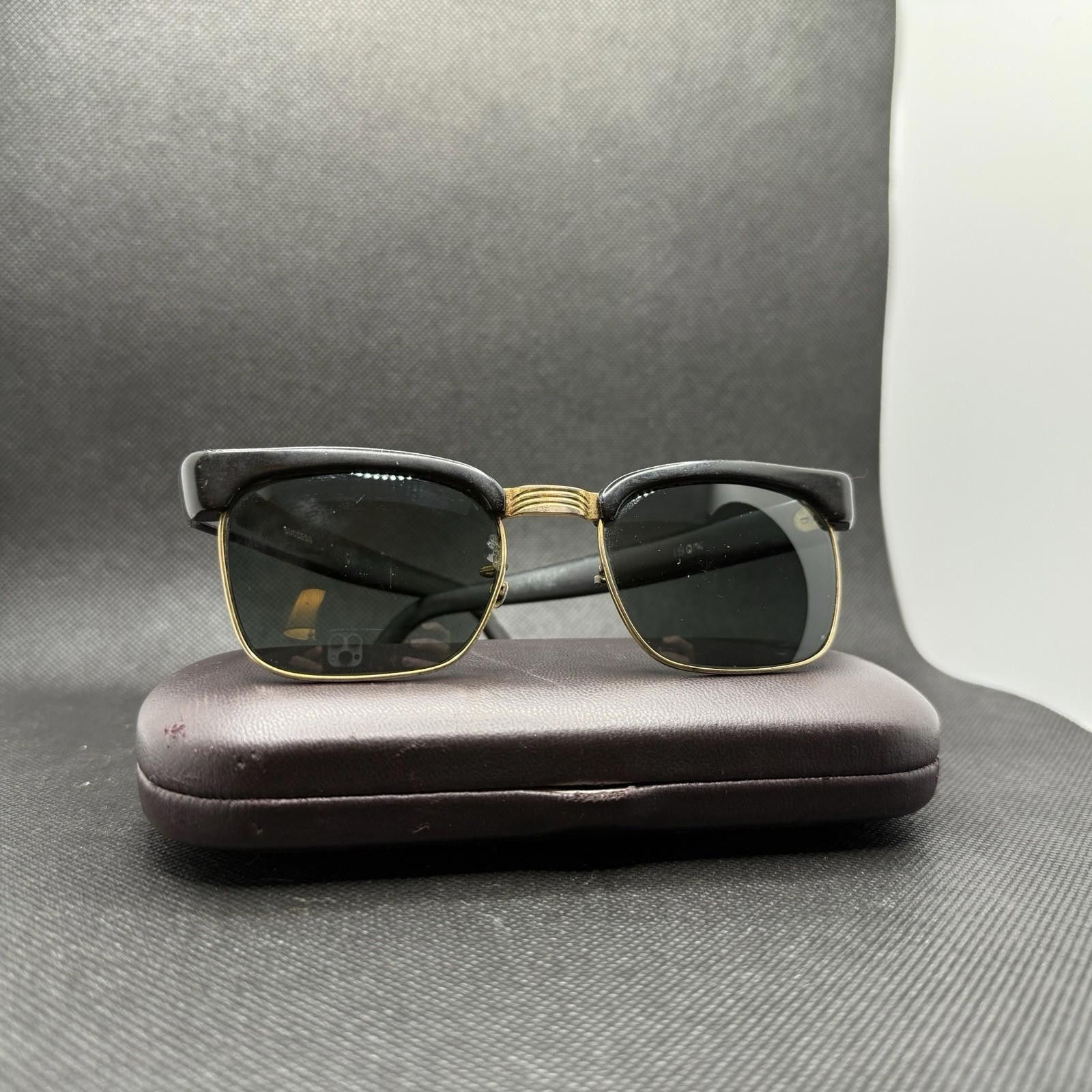 Other Vintage Geek Glasses Gold 12K 60's RODENSTOCK Modified Remo Size ONE SIZE - 2 Thumbnail