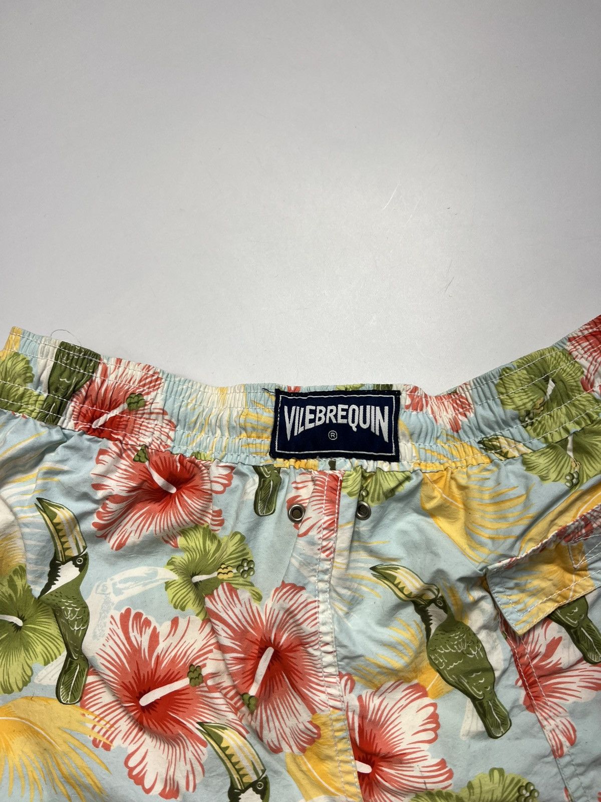 Vilebrequin Vintage Vilebrequin Flower Print Swim Hawaii Shorts Size US 34 / EU 50 - 12 Thumbnail