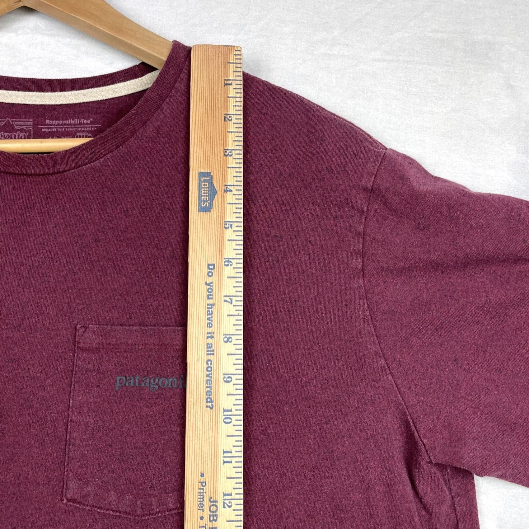 Patagonia Patagonia Shirt Mens L Purple Responsibili Tee Regular Fit Front Pocket Size US L / EU 52-54 / 3 - 7 Thumbnail