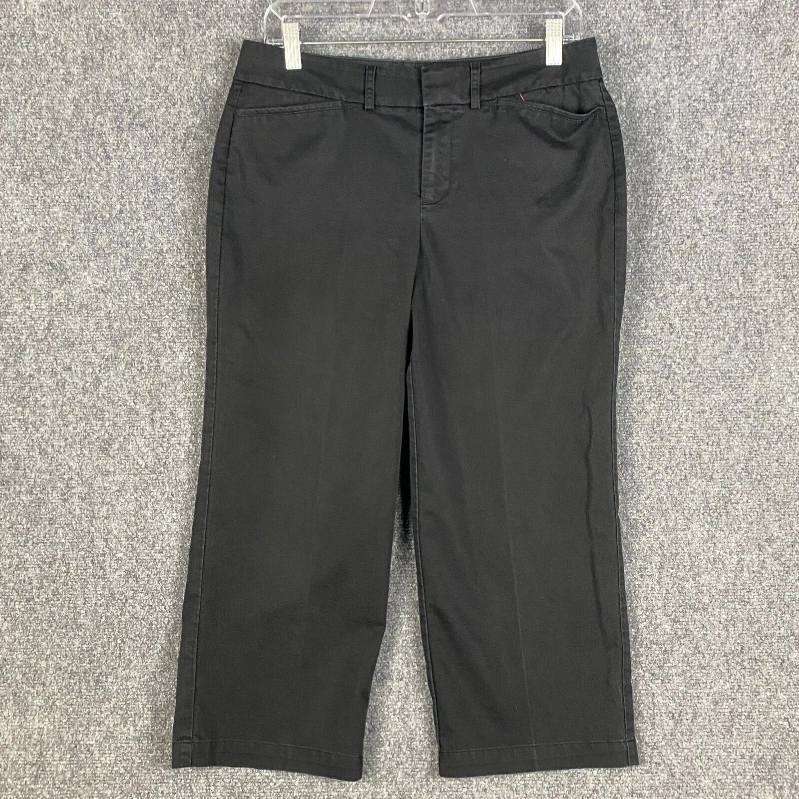 Dockers Dockers Capris Pants Women's Size 8 Cotton Blend Hook & Eye Size 30" / US 8 / IT 44 - 1 Thumbnail